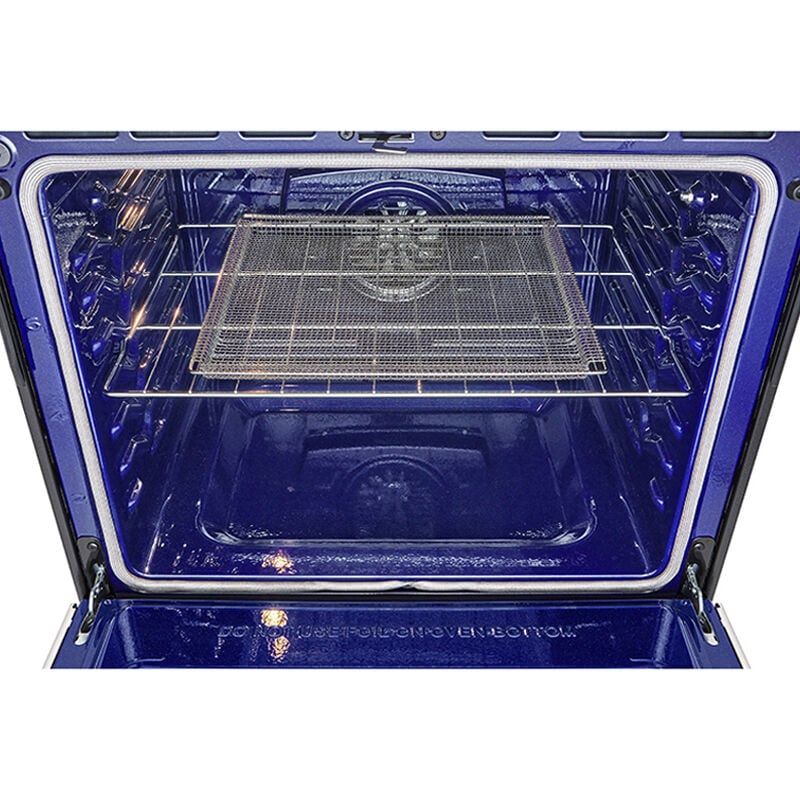 LG InstaView 30 in. 6.3 cu. ft. Smart Air Fry True European Convection Slide-In Electric Range with Radiant Burners - Stainless Steel, , hires