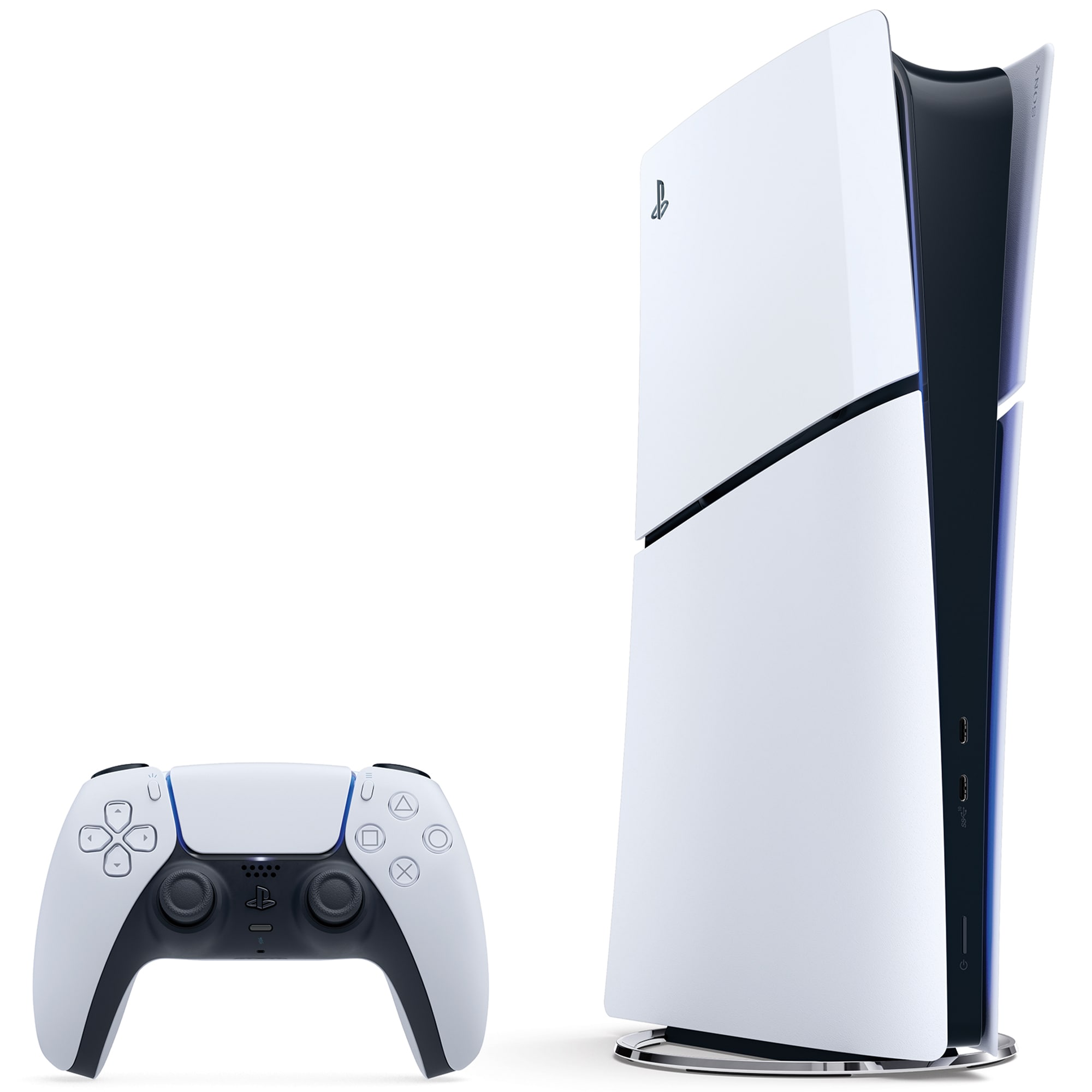 Sony - PlayStation 5 Slim Console (PS5) - White, , hires