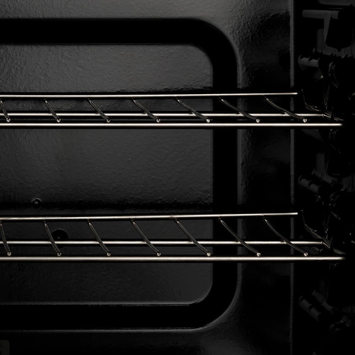 GE 400 Series 30 in. 5.3 cu. ft. Smart Electric Range with Radiant Burners - Black, Black, hires