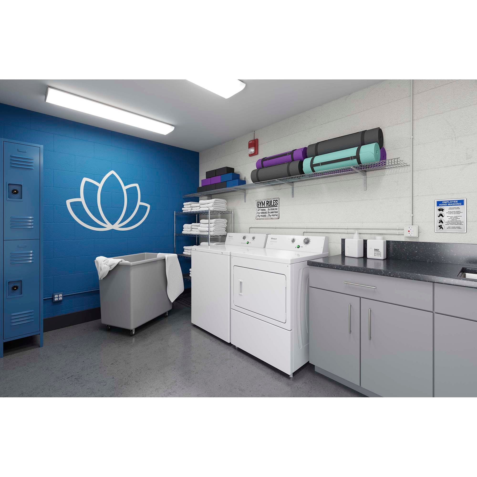 Whirlpool 27 in. 7.4 cu. ft. Non-Coin Commercial Gas Dryer - White, , hires