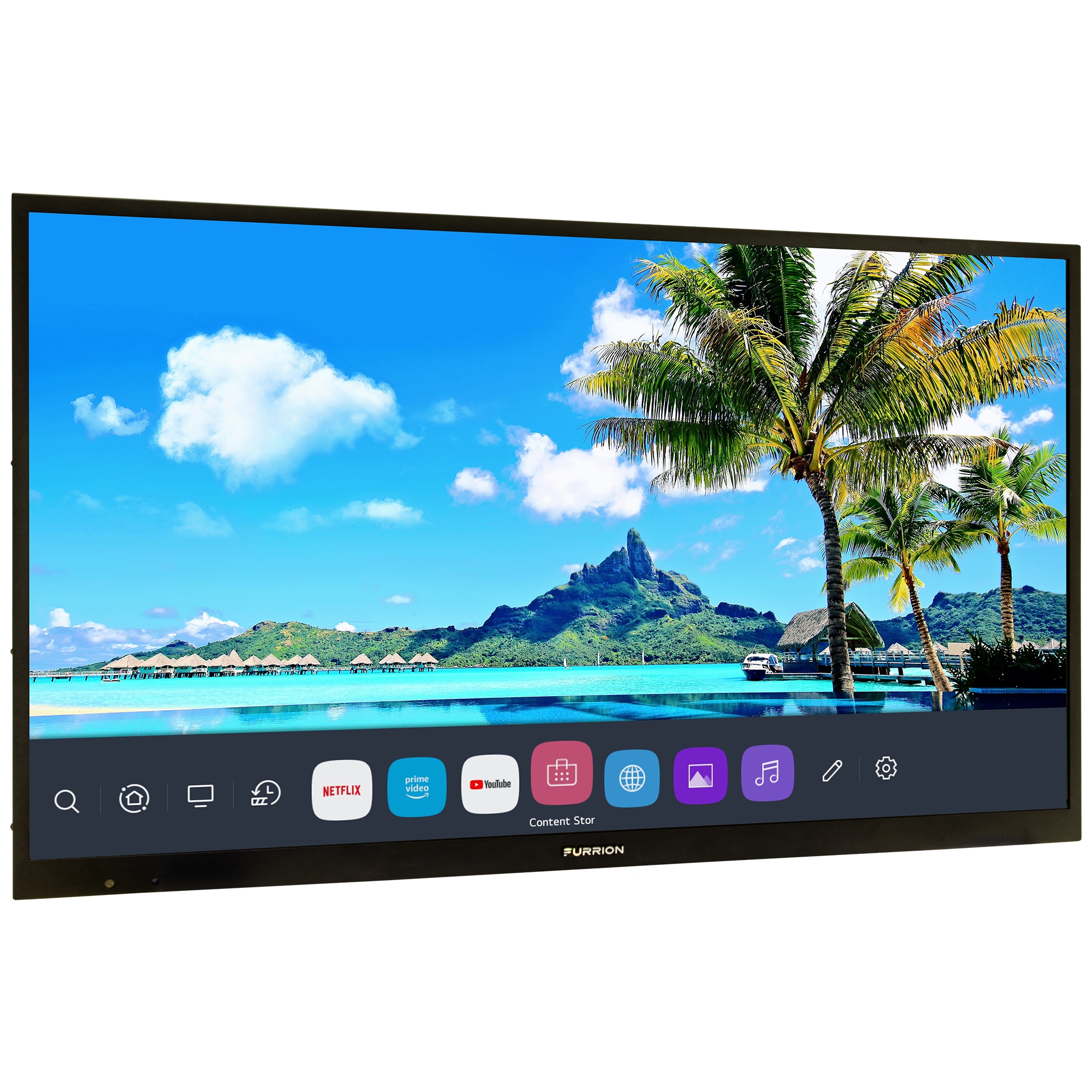 Furrion - Aurora 43" Class Full Shade 4K UHD LED Smart webOS Outdoor TV, Black, hires
