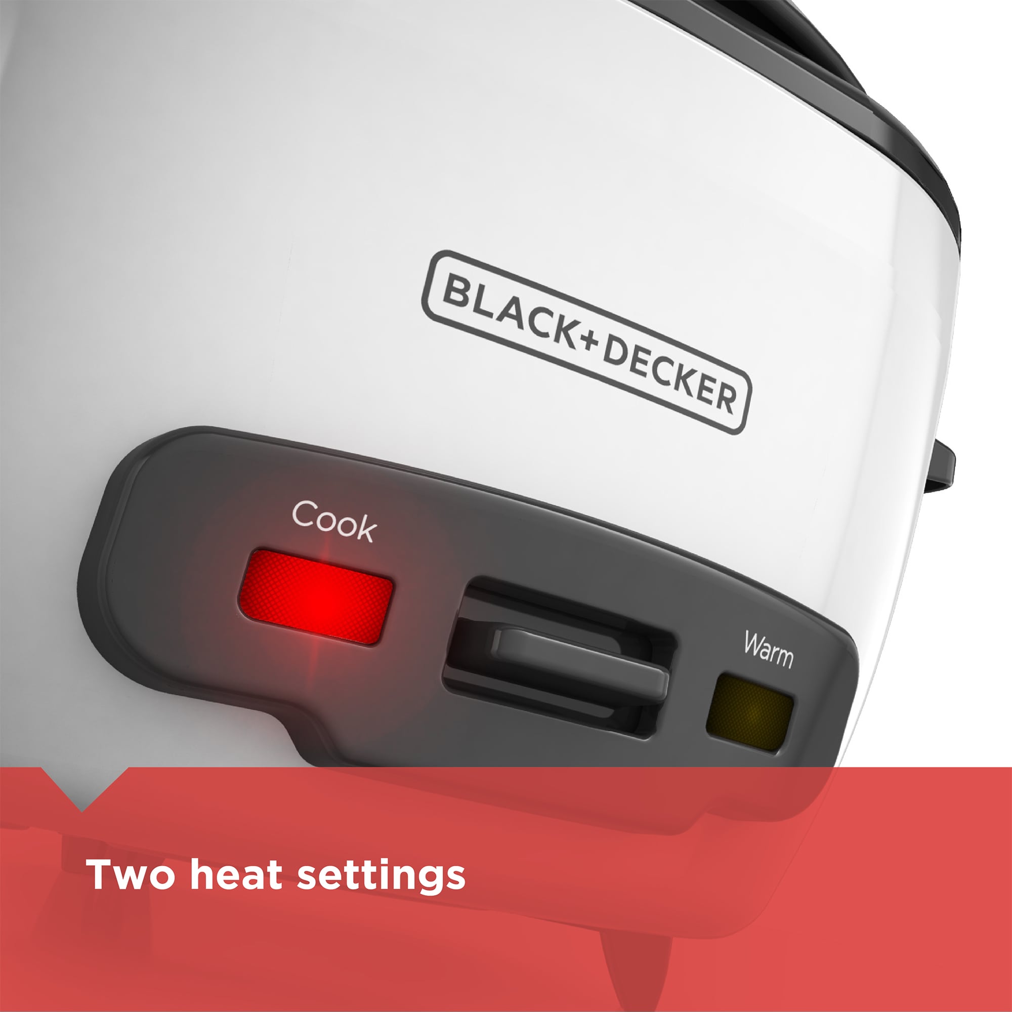 Black & Decker 16-Cup Rice Cooker - White, , hires