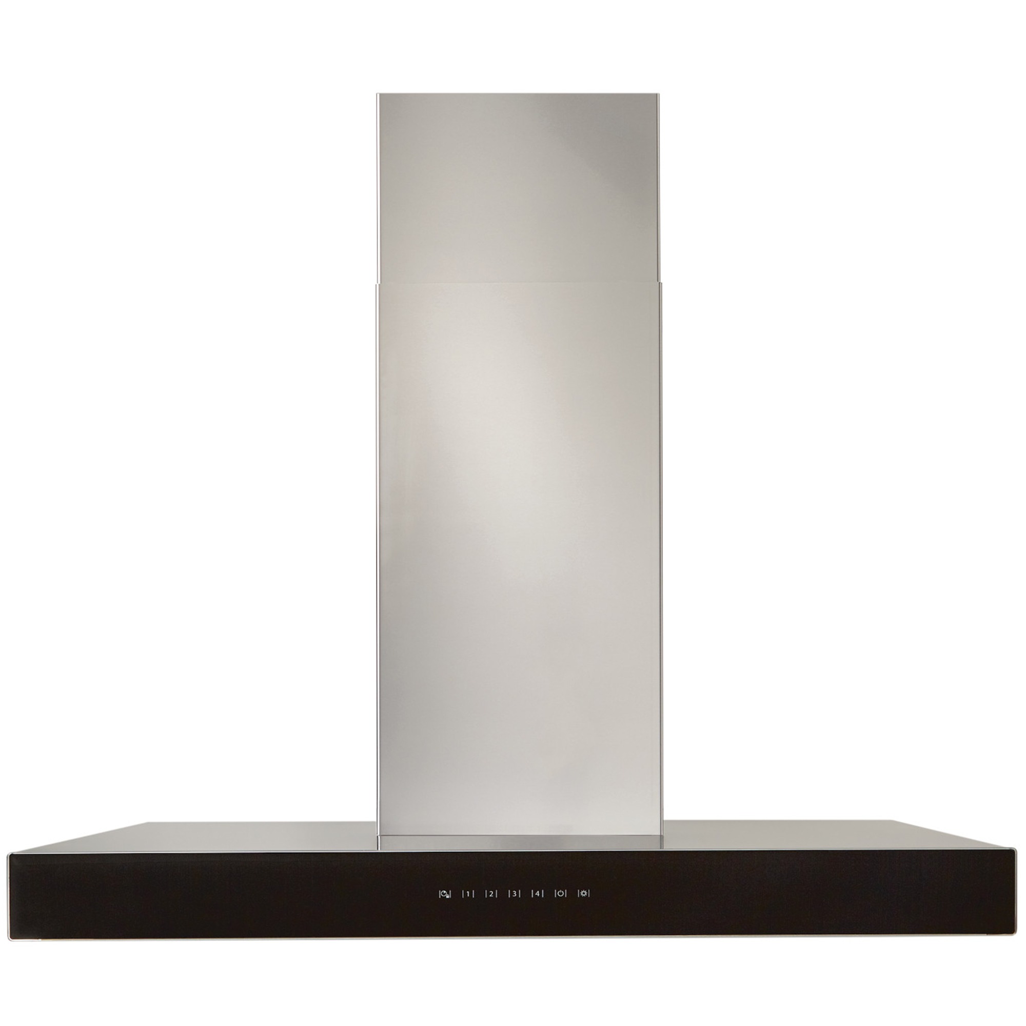 Best Ispira series 36" Chimney Style Range Hood with 4 Speed Settings, 650 CFM, Ducted Venting & 2 LED Lights - Stainless Steel (WCB3I36SBB)