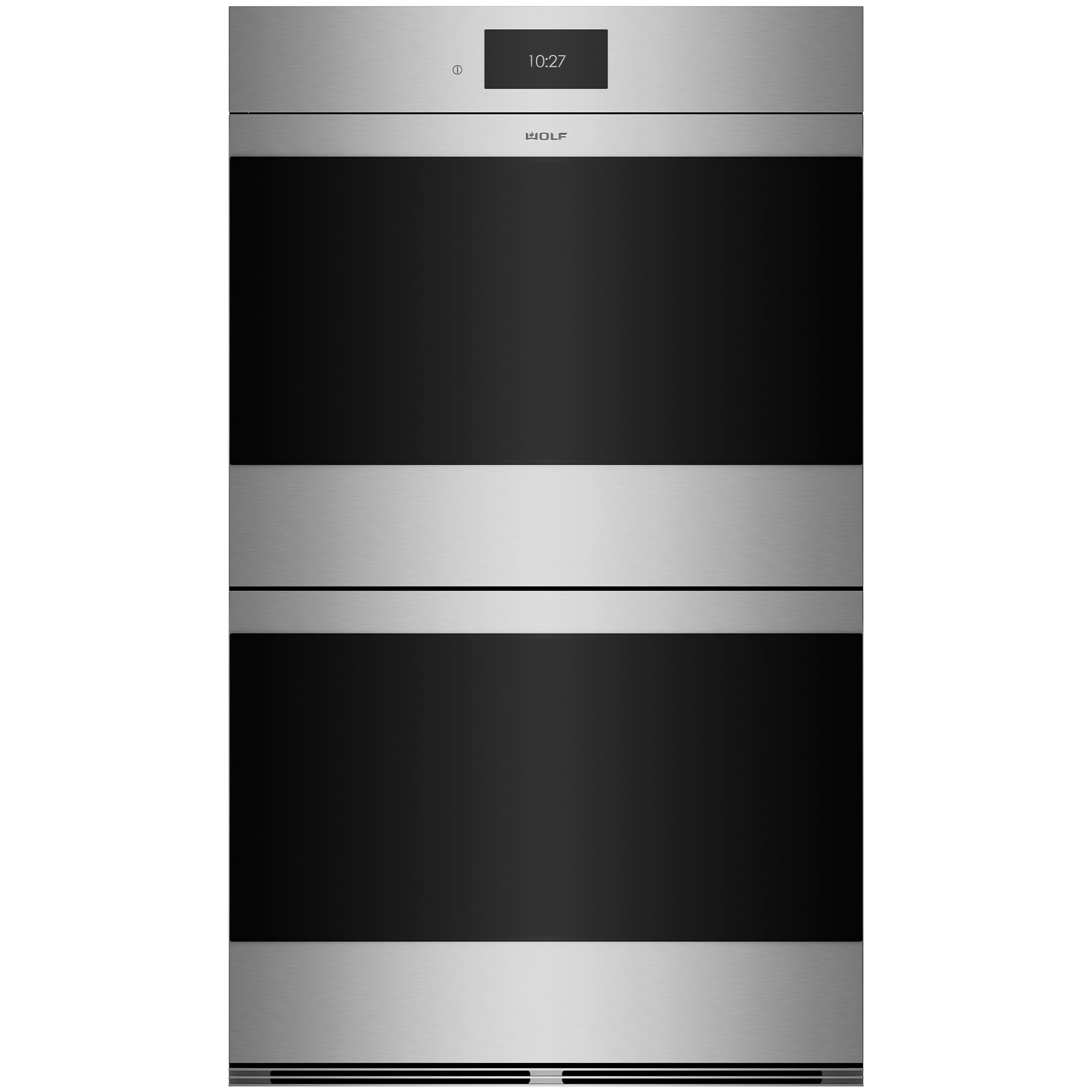 Wolf M Series 30 in. 10.2 cu. ft. Smart Top Control Electric Double Wall Oven with Standard Convection - Stainless Steel, , hires