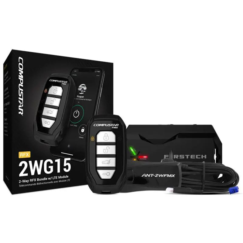 Compustar 2-Way G15 FM 4 Button Remote Kit w/ Drone X1, , hires