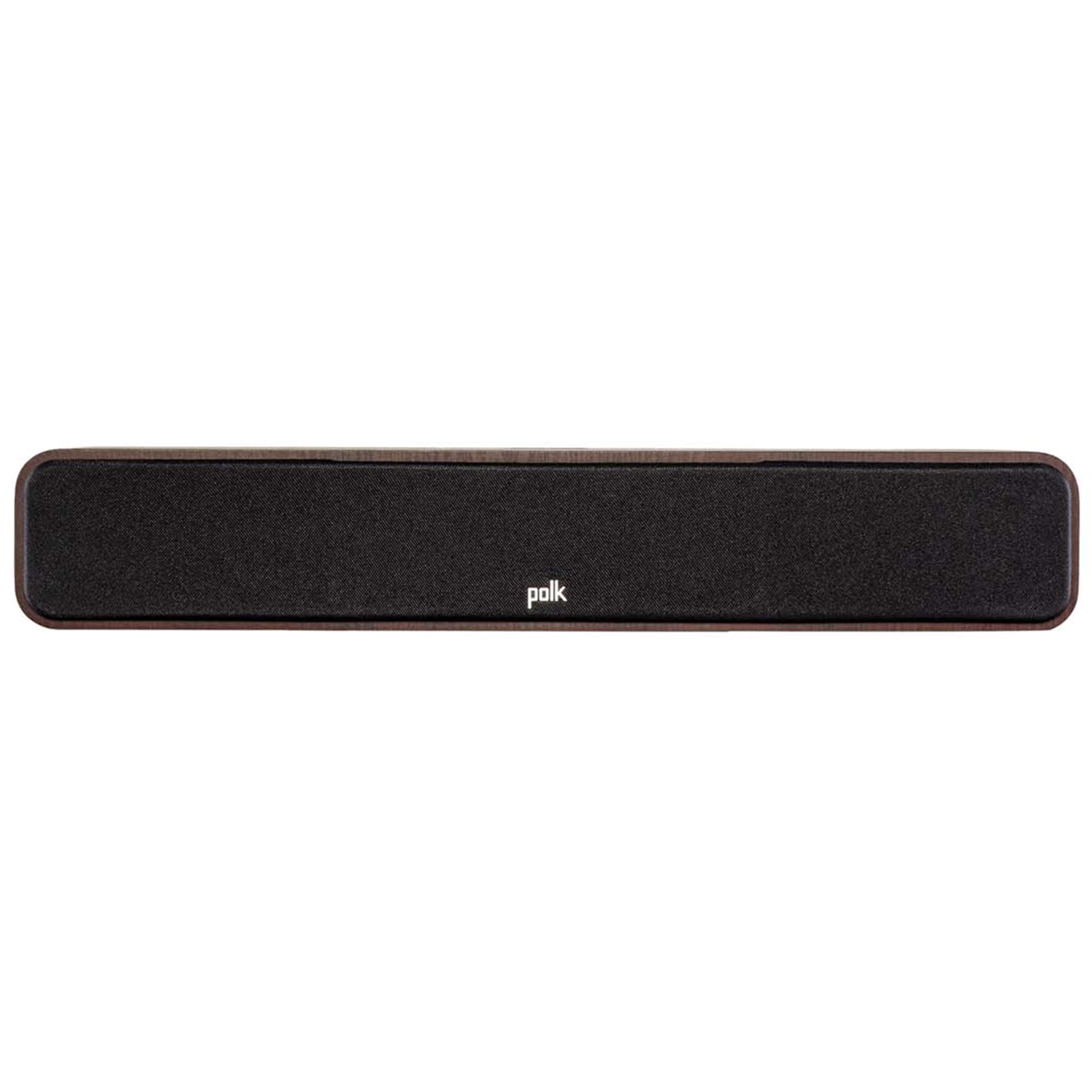 Polk Signature Elite ES35 High-Quality Slim Center Channel Speaker - Brown, Brown, hires