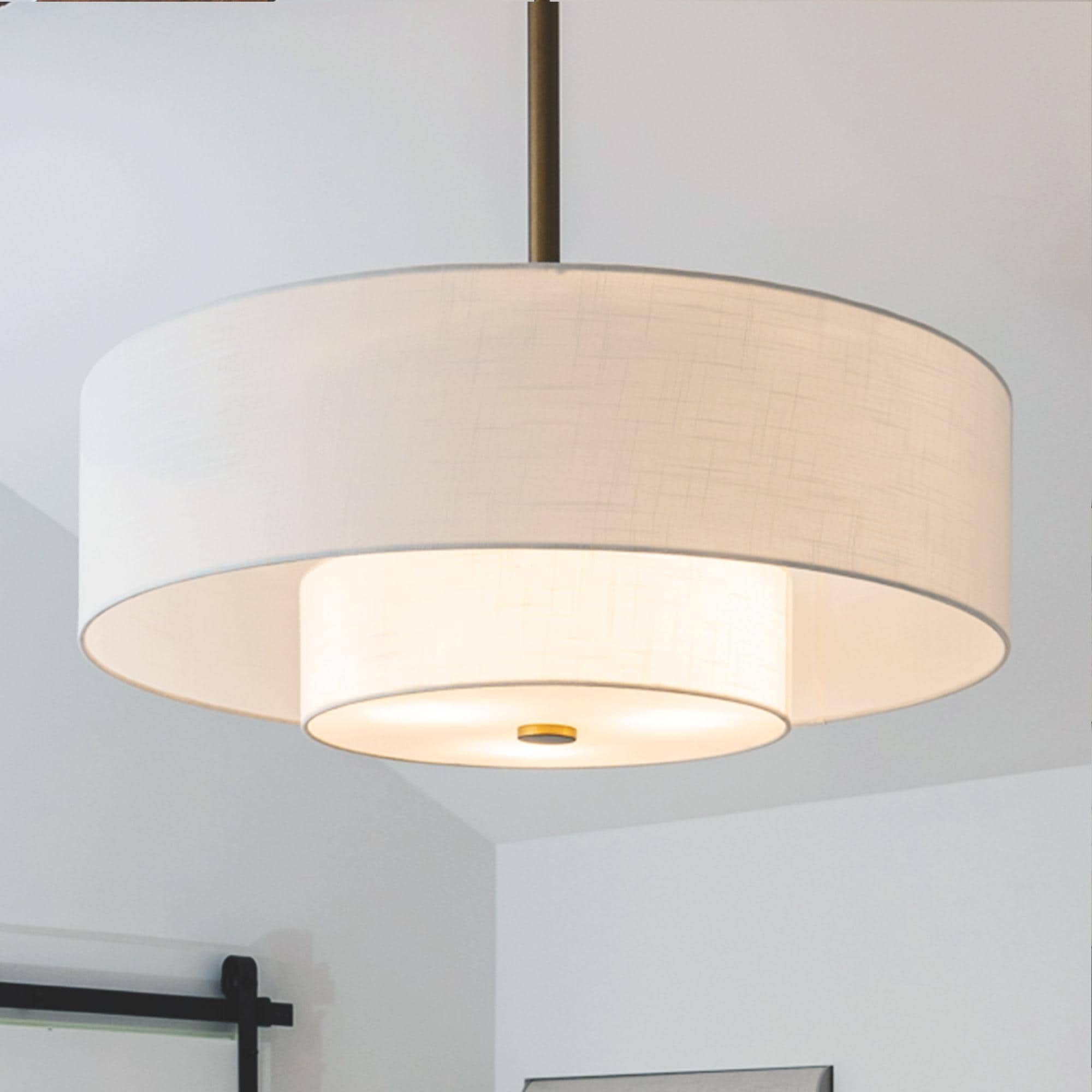 Hunter Jasmine Roth Brookside 30" Fandelier with LED Light and Remote - Fresh White, Fresh White, hires