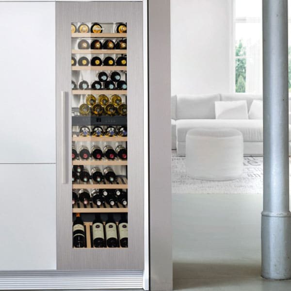Liebherr Door Panel with Handle for Refrigerators & Wine Cooler Stainless Steel P.C. Richard