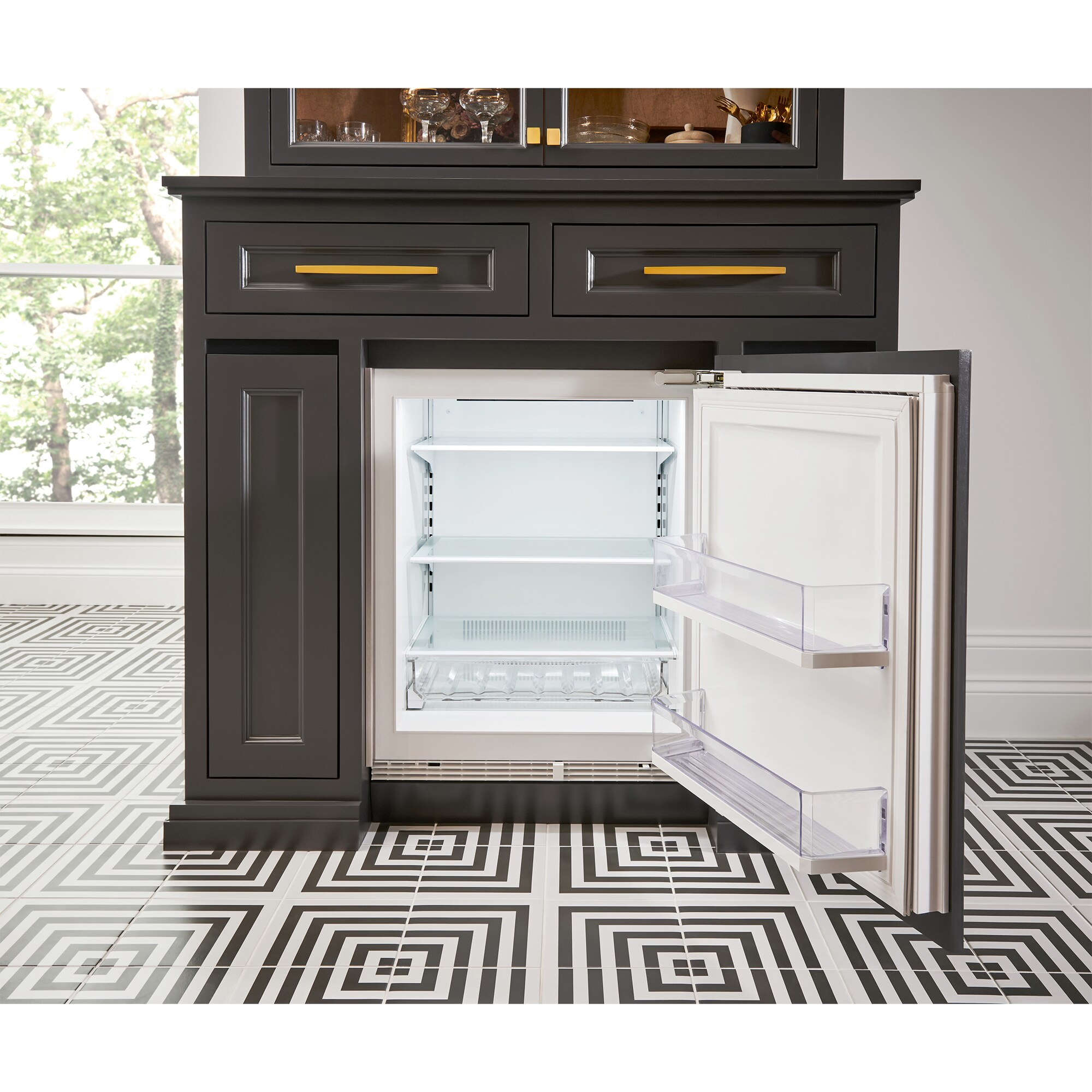 Sub-Zero Designer Series 24 in. Built-In 5.0 cu. ft. Smart Undercounter Refrigerator - Custom Panel Ready, , hires