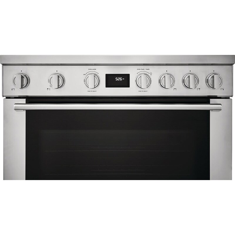 Electrolux 36 in. 4.4 cu. ft. True European Convection Electric Range with 5 Induction Burners - Stainless Steel, , hires