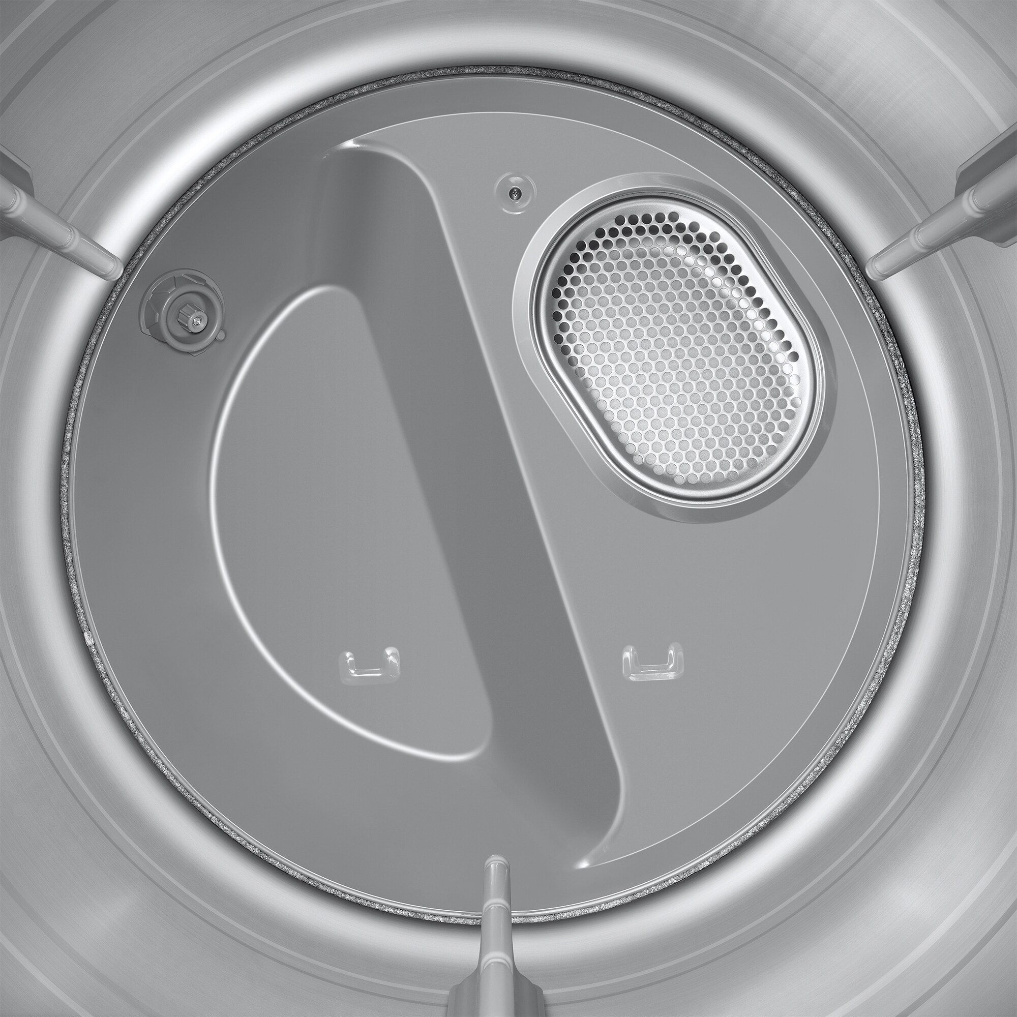 Samsung 27 in. 7.5 cu. ft. Smart Stackable Gas Dryer with Sanitize+, Steam Cycle & Sensor Dry - Brushed Black, Brushed Black, hires