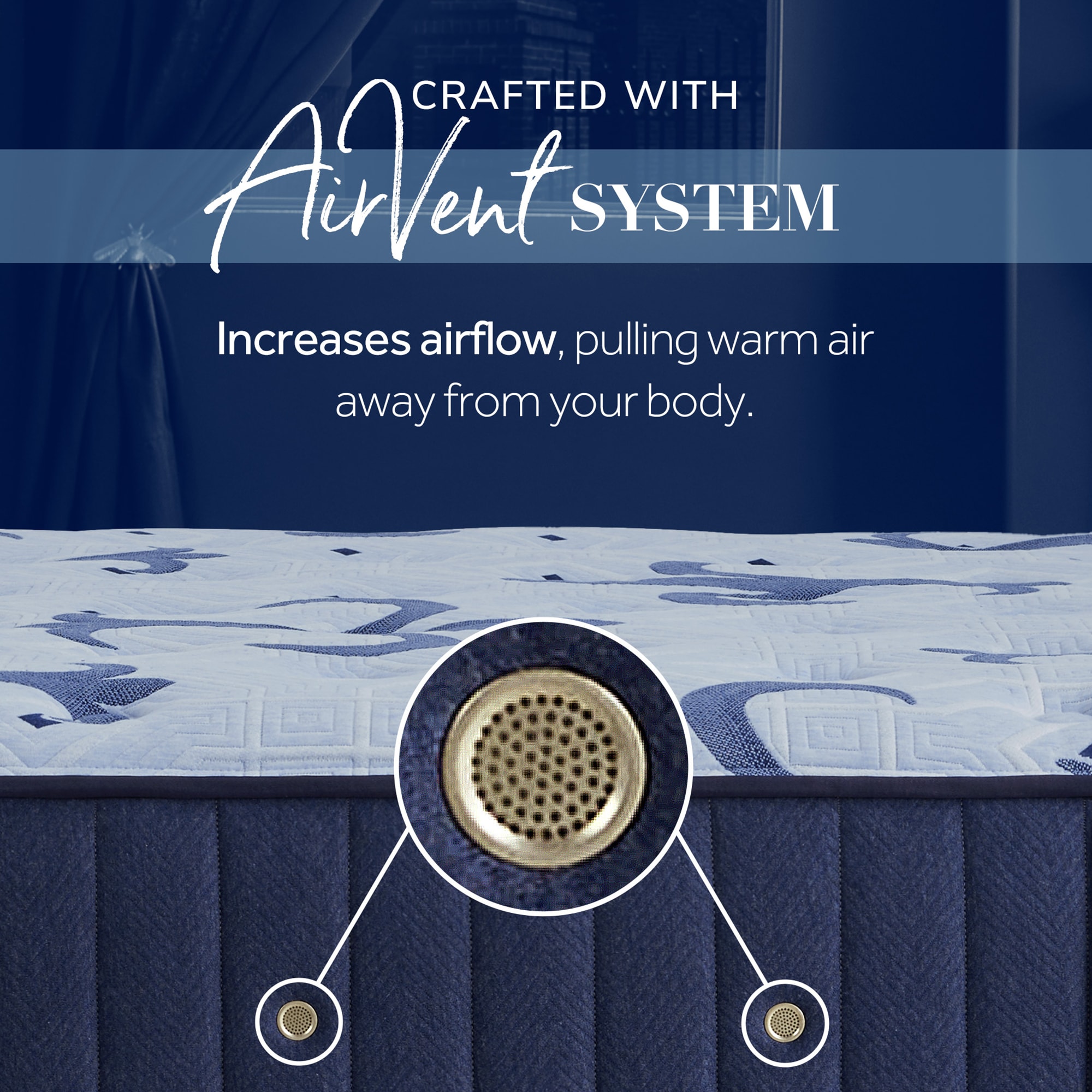 Stearns & Foster Estate Firm Pillow Top Mattress - Queen Size, , hires