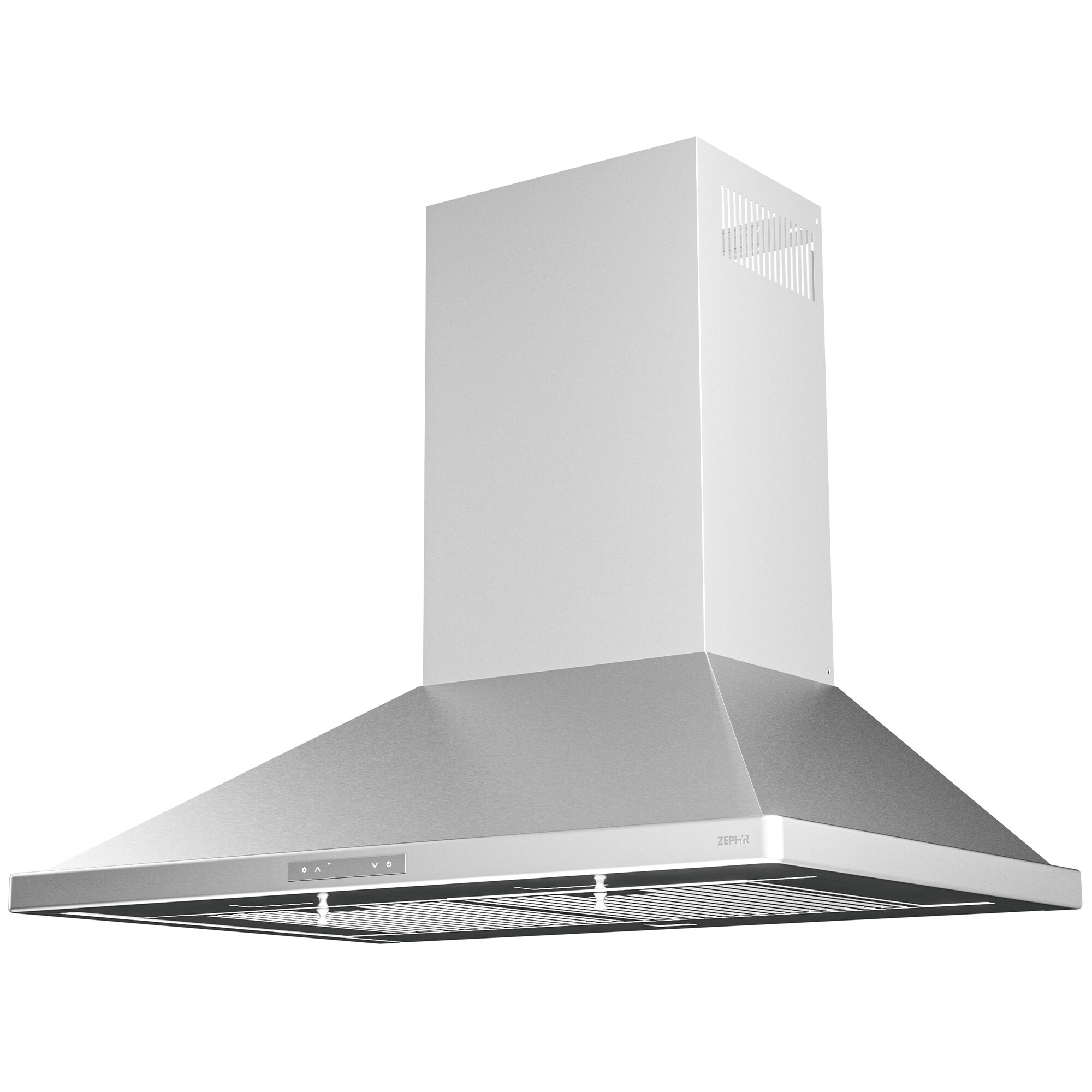 Zephyr 42 in. Smart Convertible Chimney Style Range Hood with 700 CFM, 6 Fan Speeds & 2 LED Lights - Stainless Steel, , hires