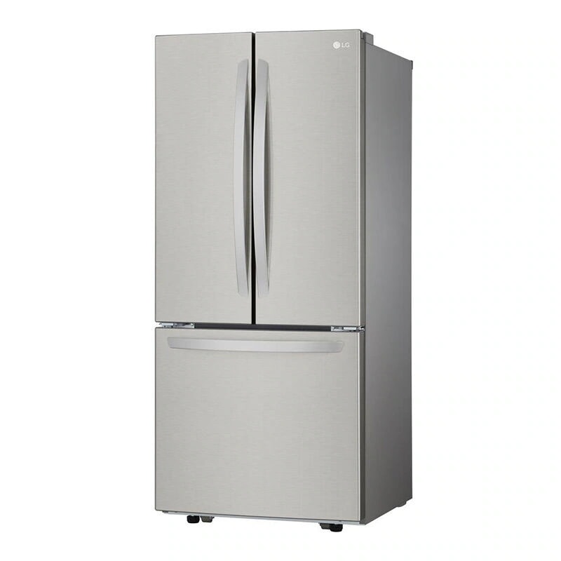 LG 30 in. 21.8 cu. ft. French Door Refrigerator with Ice Maker - Stainless Steel, Stainless Steel, hires