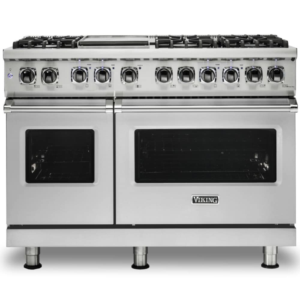 Viking 5 Series 48 in. 7.3 cu. ft. Convection Double Oven Freestanding