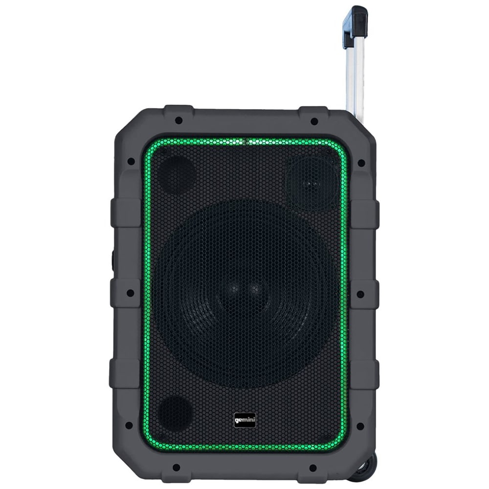 Gemini Rechargeable Weather-Resistant Trolley Speaker - Gray, , hires