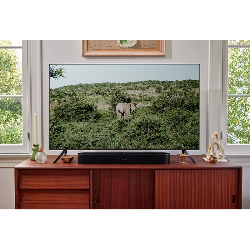 Sonos Beam (Gen 2) 5 Channel Dolby Atmos Smart Sound Bar - Black, Black, hires