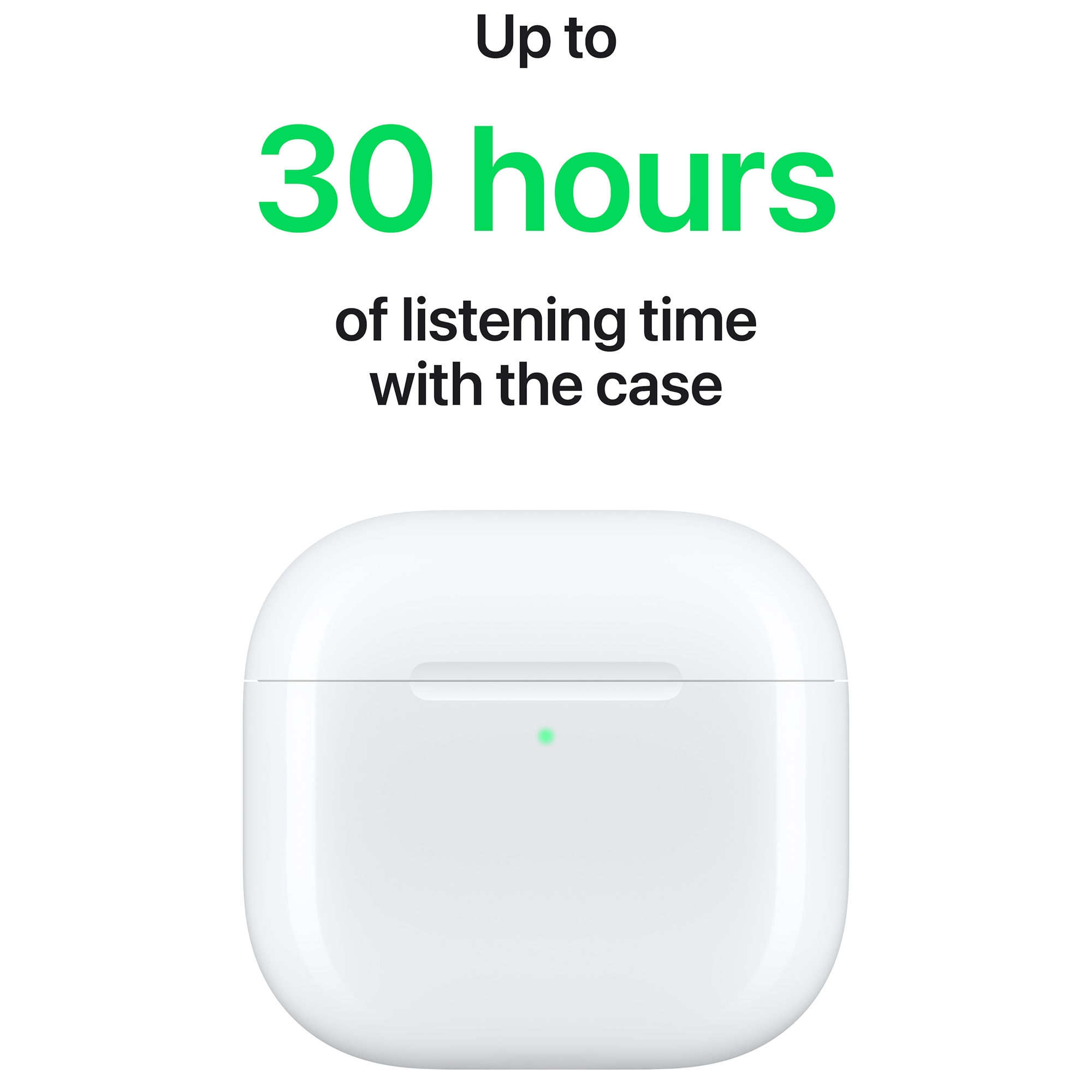 Apple - AirPods 4 with Active Noise Cancellation - White, , hires