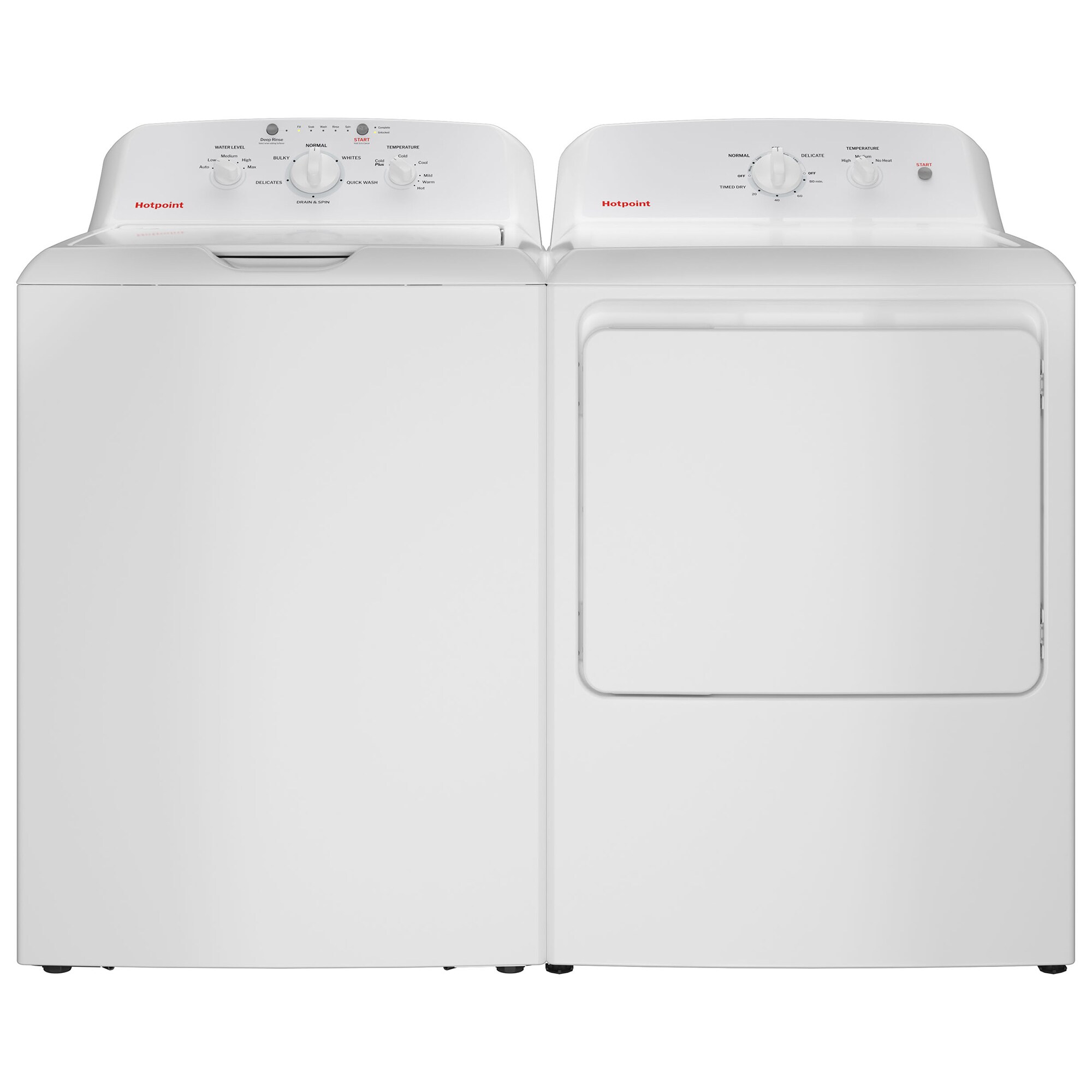 Hotpoint 27 in. 6.2 cu. ft. Gas Dryer with Up To 120 ft. Venting & Shallow Depth - White, , hires
