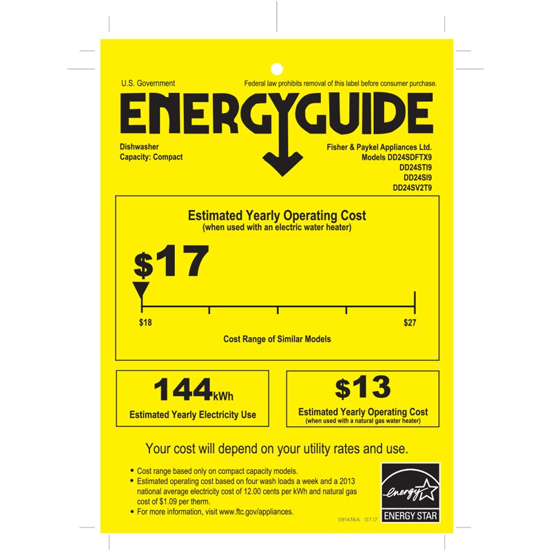 Fisher & Paykel Series 9 24 in. Smart Dishwasher with Top Control & 43 dBa Sound Level - Custom Panel Ready, , hires