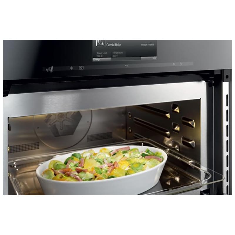 Miele 30" 1.5 Cu. Ft. Electric Wall Oven with Dual Convection & Manual Clean Stainless Steel