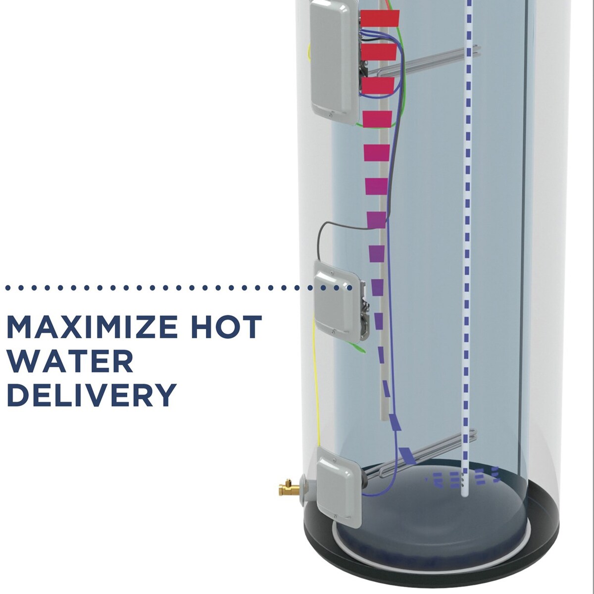 GE Electric 50 Gallon Tall Water Heater with 10Year Parts Warranty P.C. Richard & Son