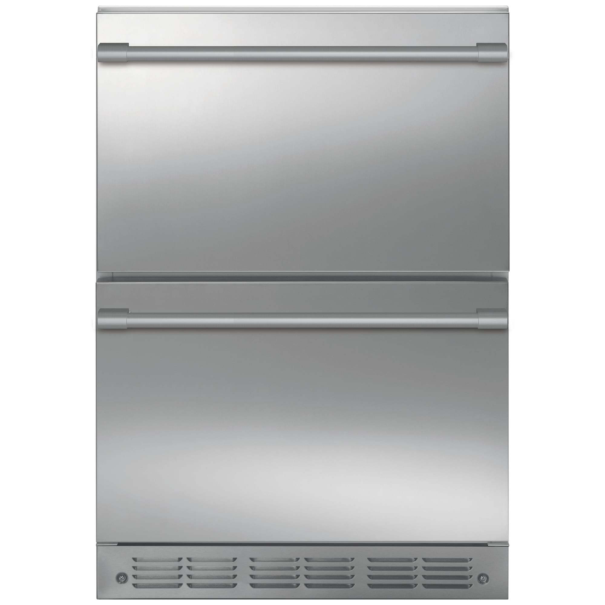 Monogram 24 in. 5 cu. ft. Double Refrigerator Drawers - Stainless Steel, , hires