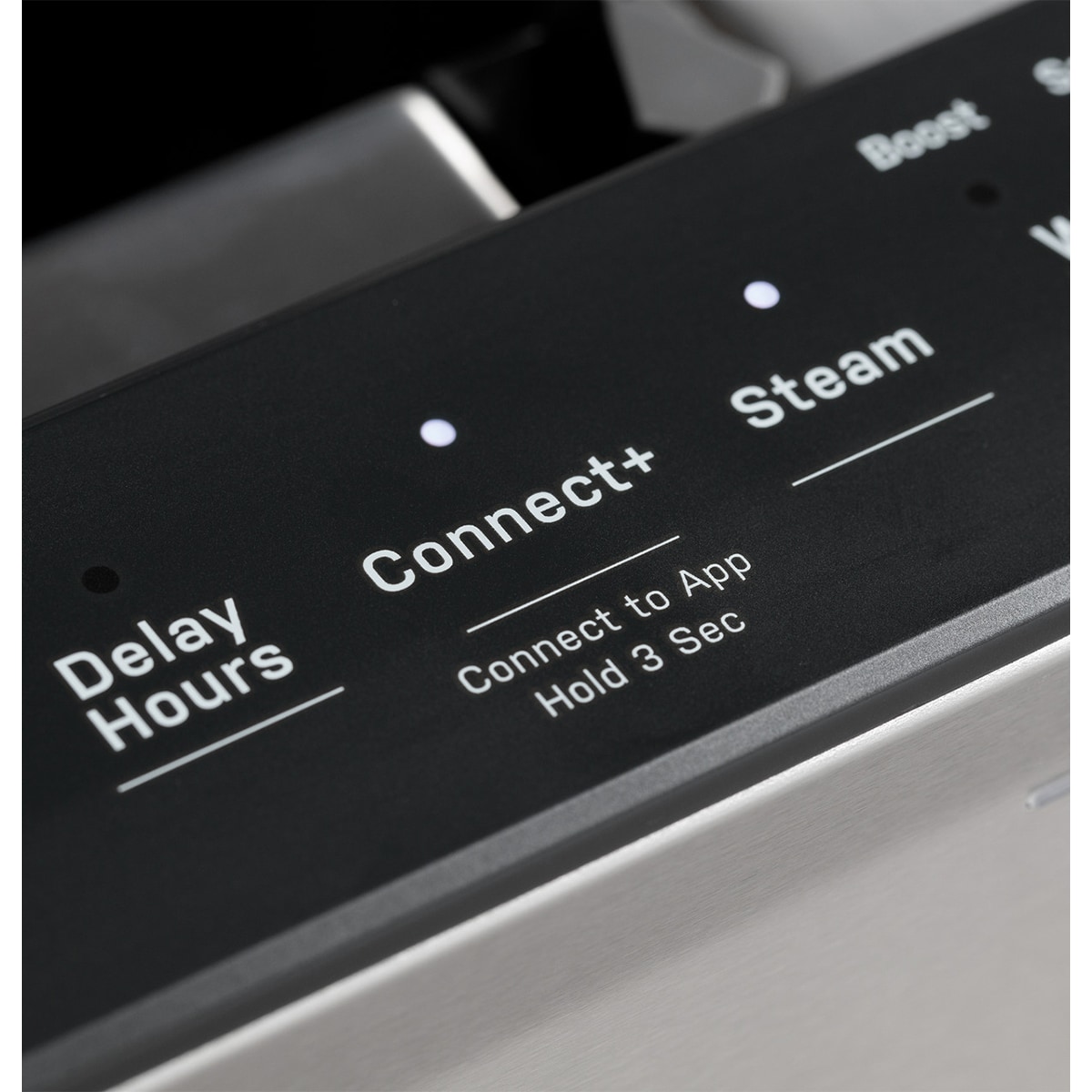 GE Profile 24 in. Top Control Flush-Mount Smart Dishwasher with 44 dBa Sound Level, 3rd-Rack, Dry Boost & Pocket Handle - Fingerprint Resistant Stainless, , hires