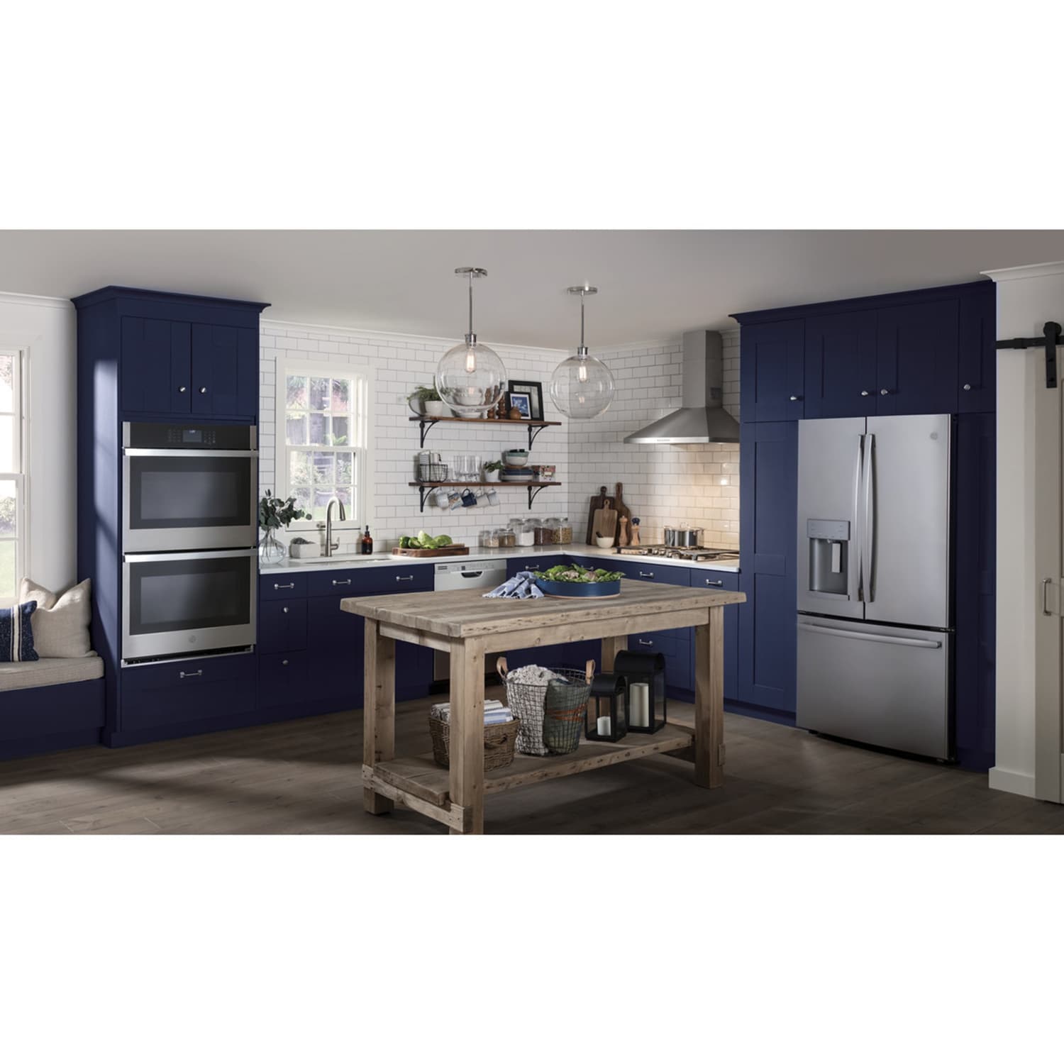 GE 30 in. 5-Burner Natural Gas Cooktop with Simmer Burner & Power Burner - Stainless Steel, Stainless Steel, hires