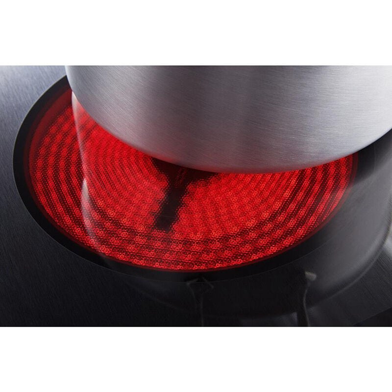 Whirlpool 36 in. 5-Burner Electric Cooktop with Simmer Burner & Power Burner - Stainless Steel, , hires