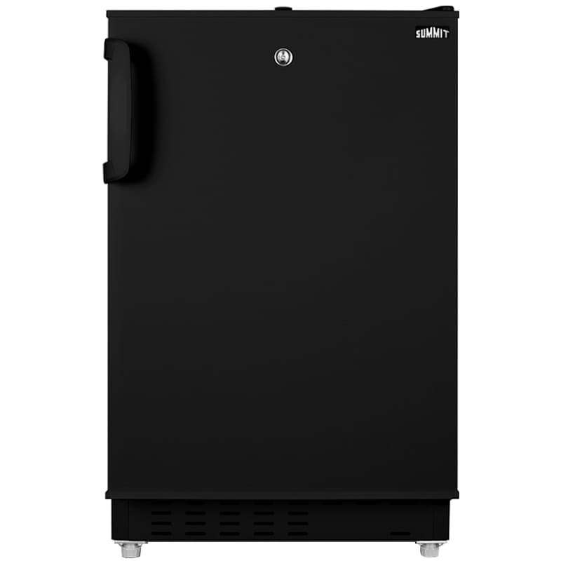 Summit 20 in. 2.6 cu. ft. Undercounter Refrigerator - Black, , hires