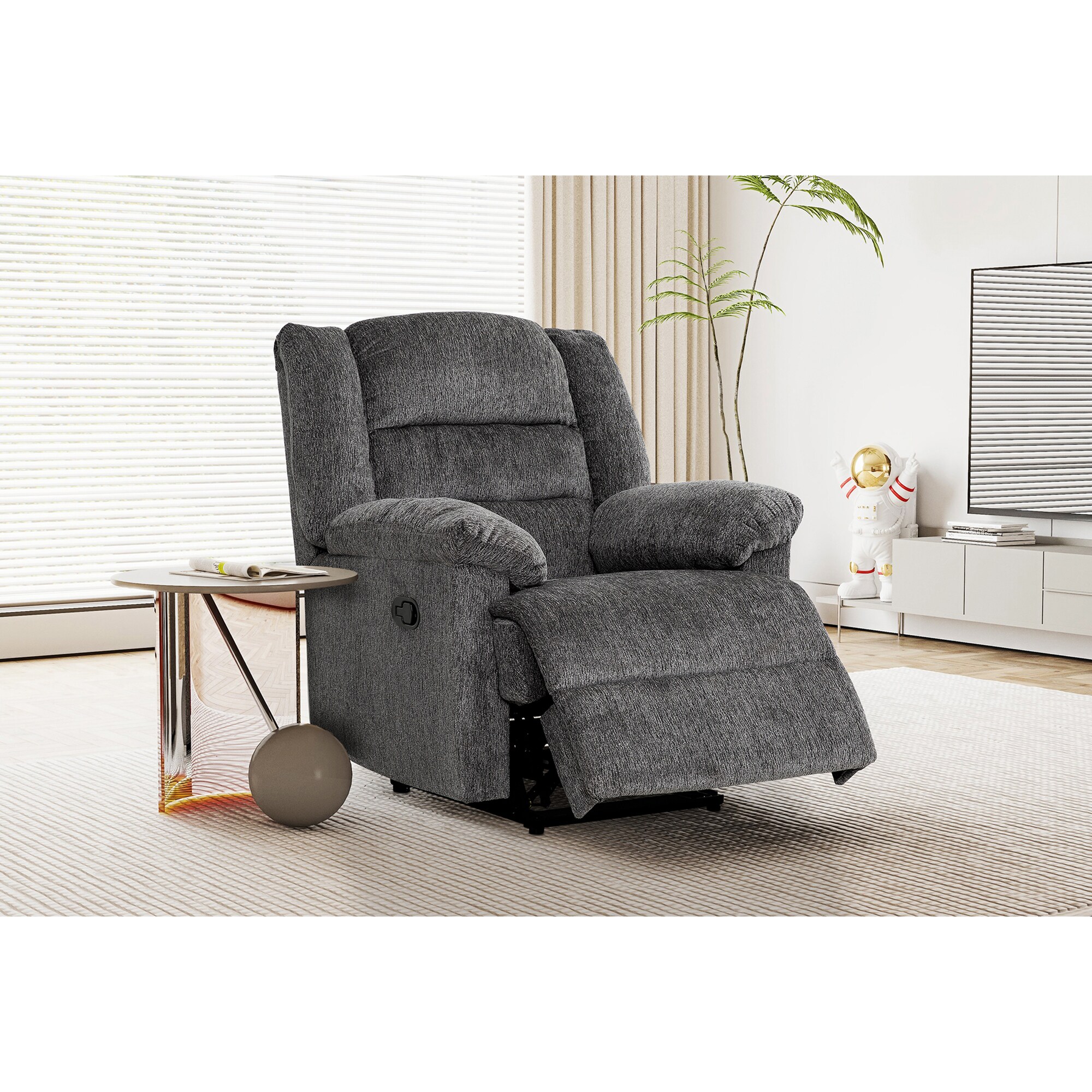 Primo Connor Recliner Chair - Gray, , hires