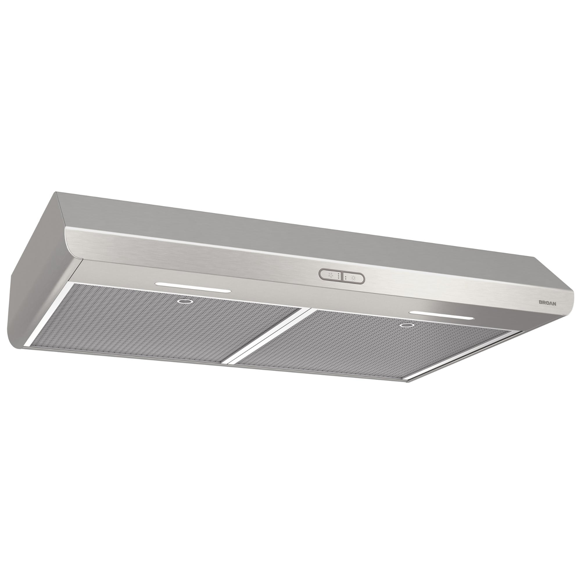 Broan 30 in. Convertible Standard Style Range Hood with 300 CFM, 3 Fan Speeds & 2 LED Lights - Stainless Steel, , hires