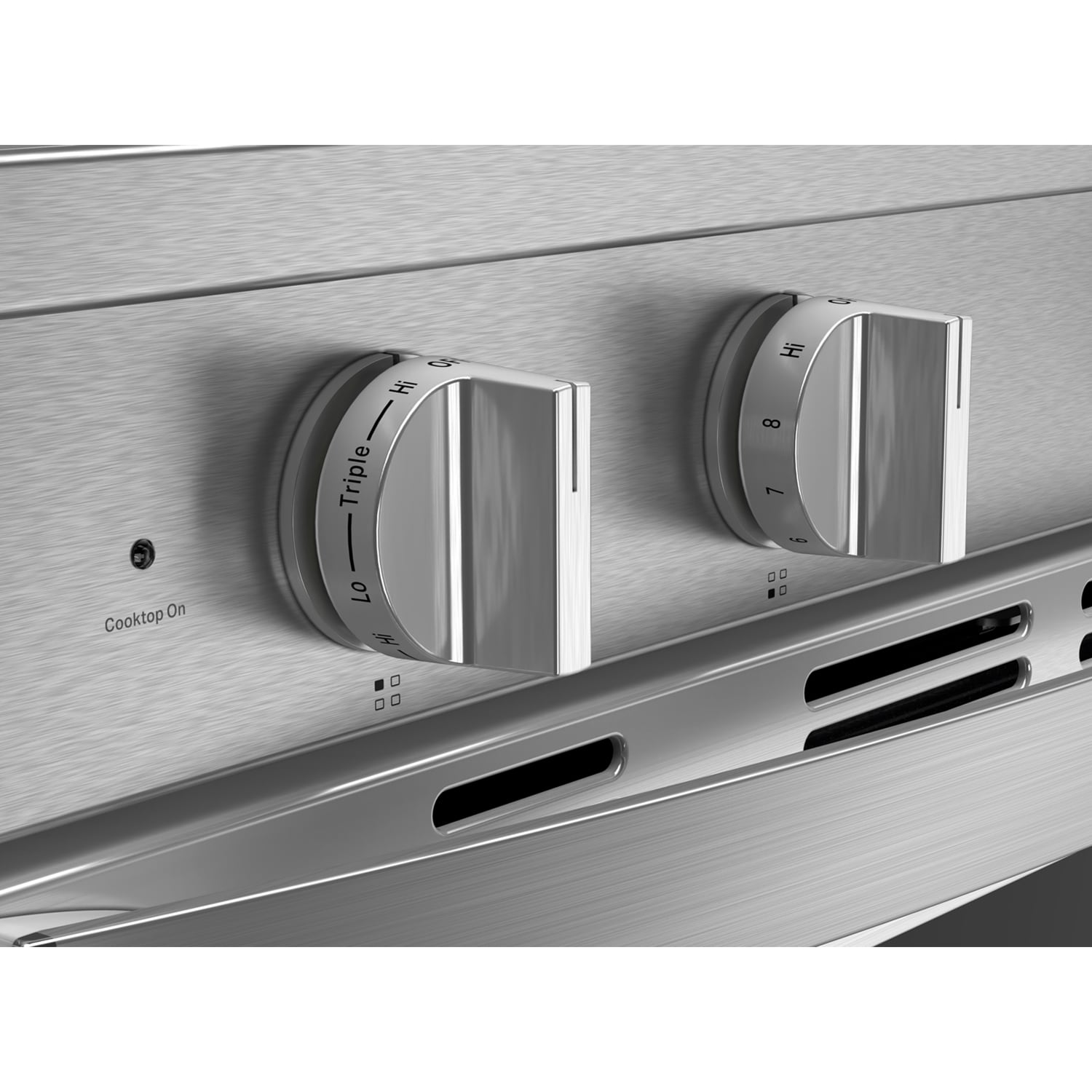 Whirlpool 30 in. 5.3 cu. ft. Smart Air Fry True European Convection Electric Range with Radiant Burners - Fingerprint Resistant Stainless, Fingerprint Resistant Stainless, hires