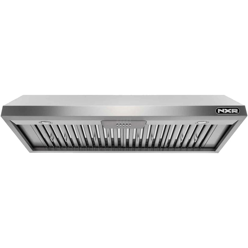 NXR 48 in. Ducted Canopy Pro Style Style Range Hood with 800 CFM, 3 Fan Speeds & 2 LED Lights - Stainless Steel, , hires