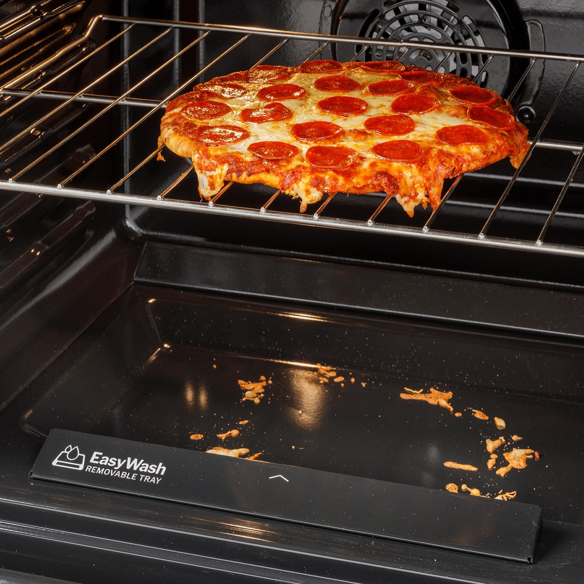 GE 30 in. 5.3 cu. ft. Smart Air Fry Standard Convection Slide-In Electric Range with Radiant Burners - Slate, Slate, hires