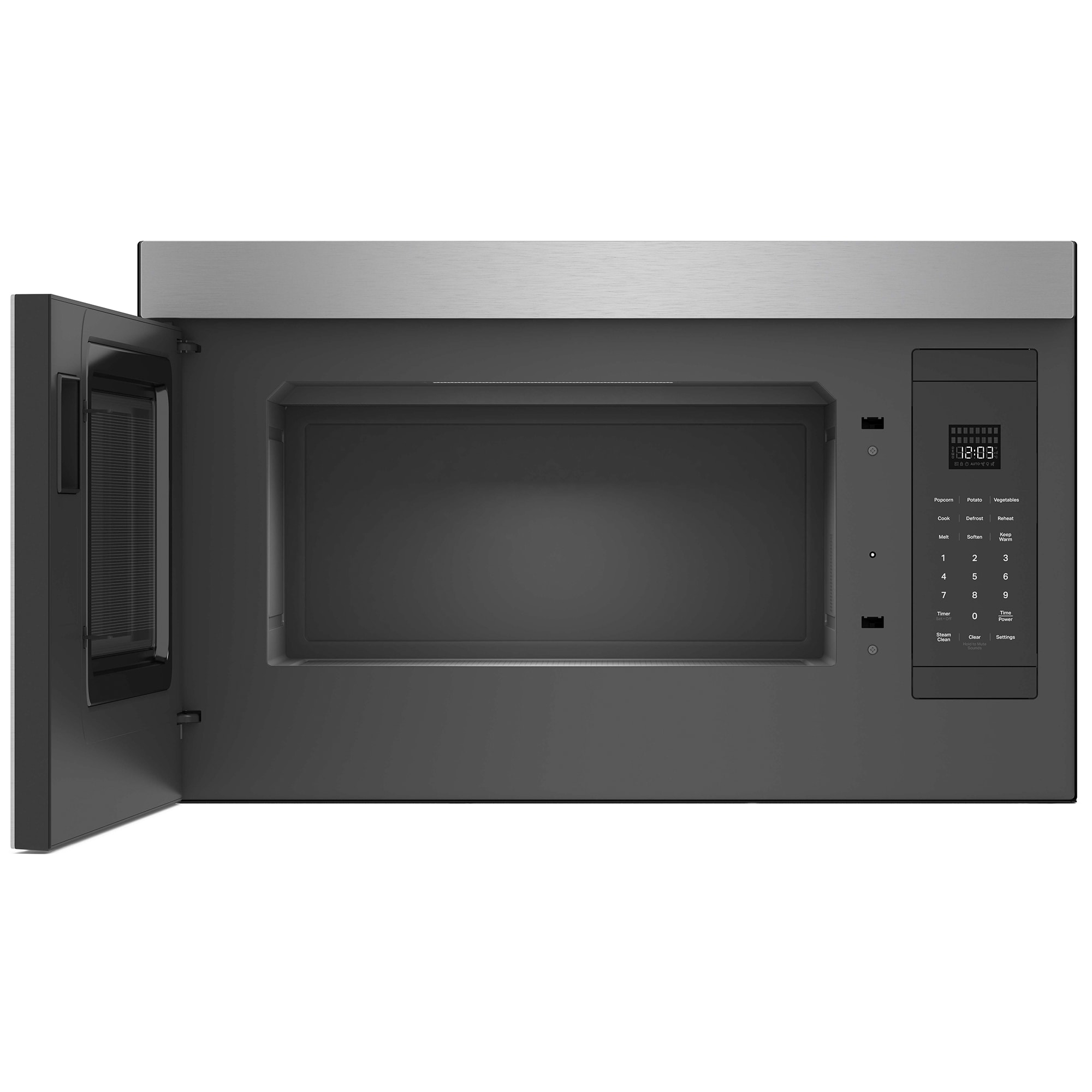 KitchenAid 30 in. 1.1 cu. ft. 1000W Over-the-Range Microwave with 400 CFM & Sensor Cooking - Stainless Steel with PrintShield Finish, Stainless Steel with PrintShield Finish, hires