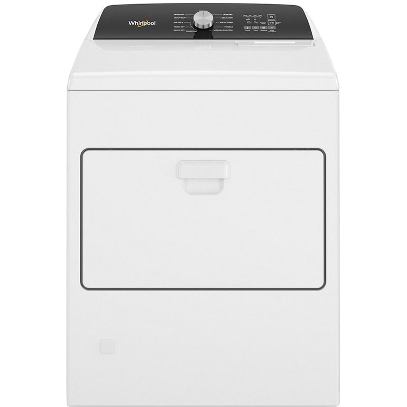 Whirlpool 29 in. 7.0 cu. ft. Top Loading Gas Dryer with 11 Dryer Programs, 1 Dry Options, Wrinkle Care & Sensor Dry - White, , hires