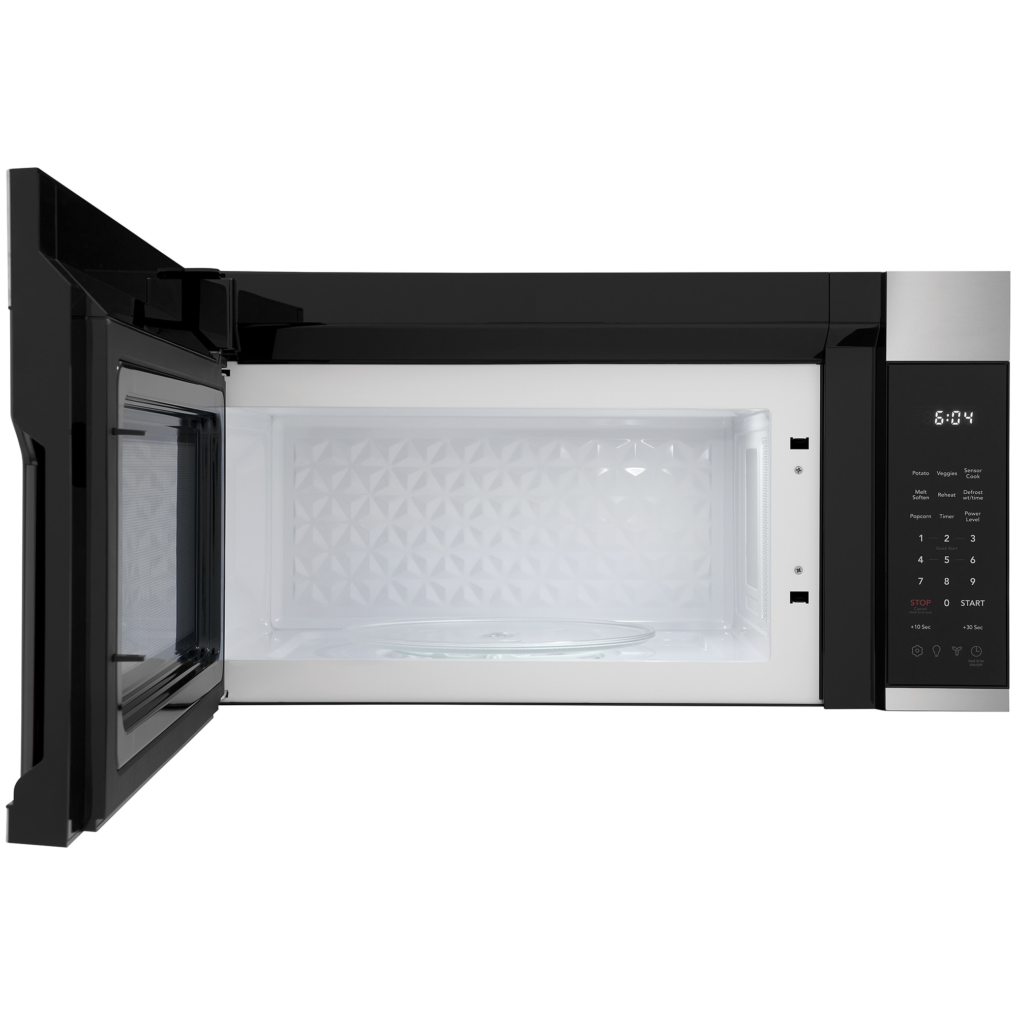 Frigidaire 30 in. 1.8 cu. ft. 1000W Over-the-Range Microwave with 300 CFM & Sensor Cooking - Stainless Steel, , hires