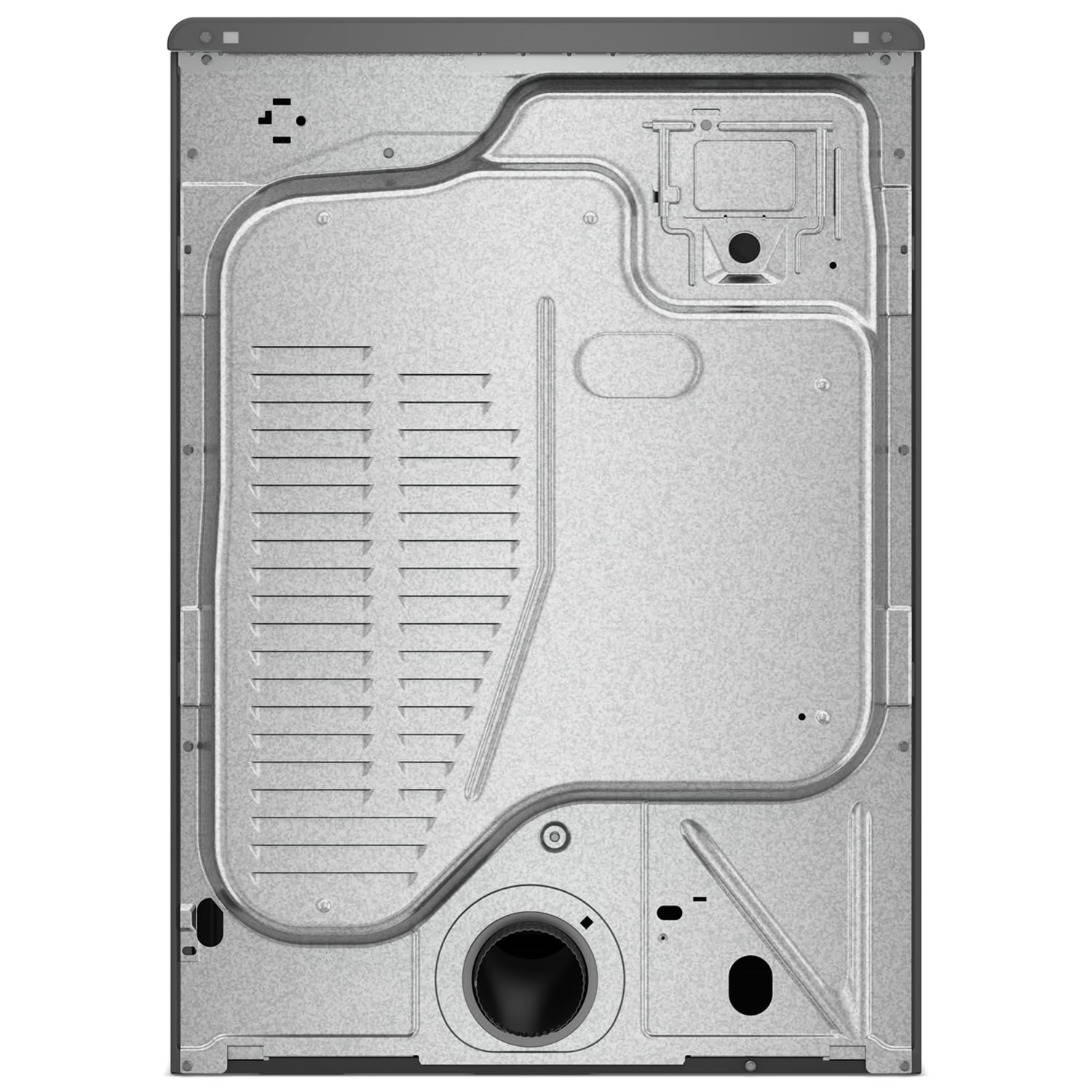 Whirlpool 27 in. 7.4 cu. ft. Smart Stackable Electric Dryer with Sensor Dry, Sanitize & Steam Cycle - Silver, Silver, hires