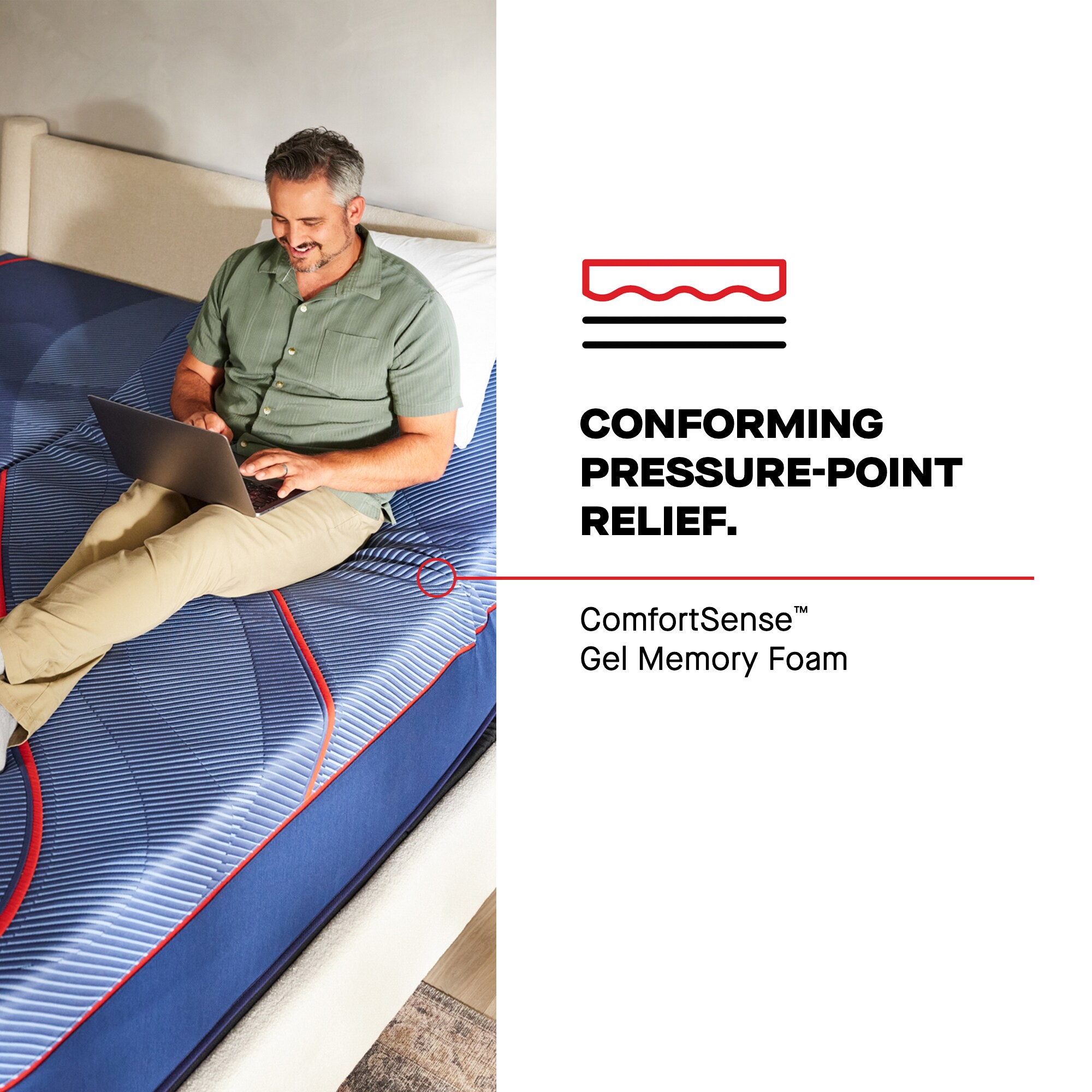 Sealy High Point II Posturepedic Elite Medium Hybrid Twin XL Size Mattress, , hires