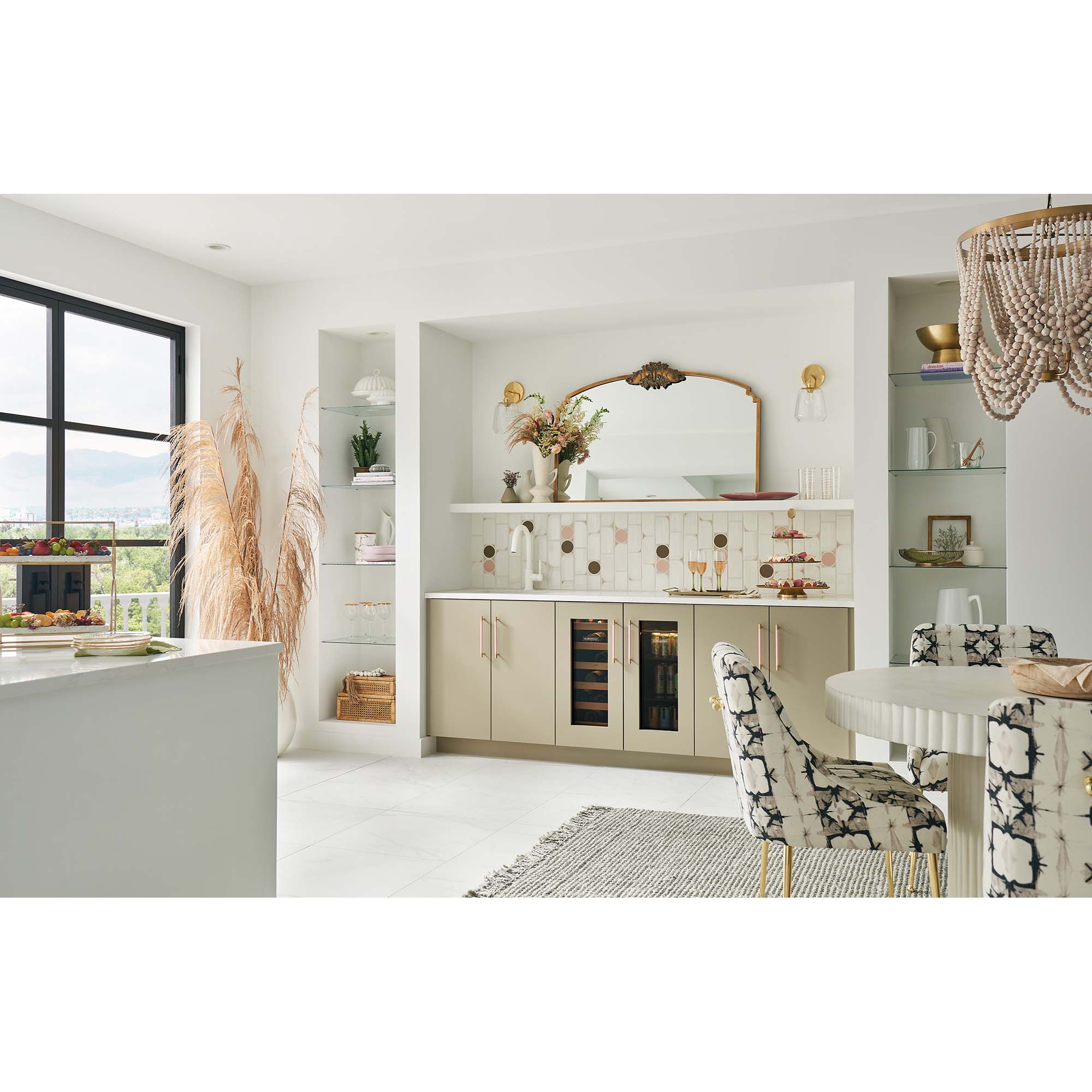 Sub-Zero Designer Series 15 in. Built-In 3.1 cu. ft. Smart Compact Beverage Center with Adjustable Shelves & Digital Control - Custom Panel Ready, , hires