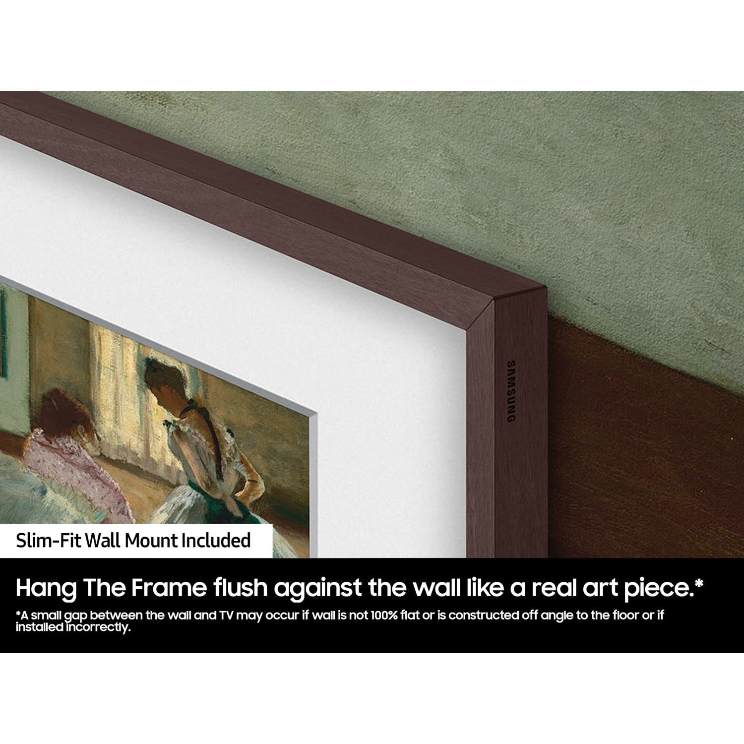 Samsung - 65" Class The Frame (LS03D) Series QLED 4K UHD Smart Tizen TV, , hires