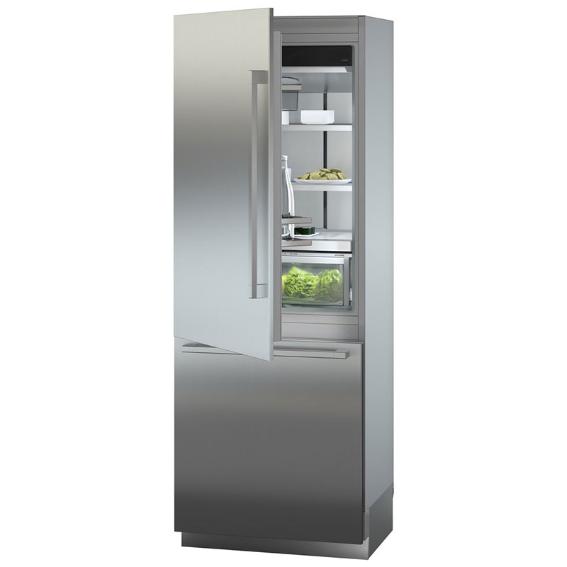 Liebherr Monolith Series 30 in. Built-In 14.5 cu. ft. Left-Hinged Smart Counter Depth Bottom Freezer Refrigerator with Internal Water Dispenser - Custom Panel Ready, , hires