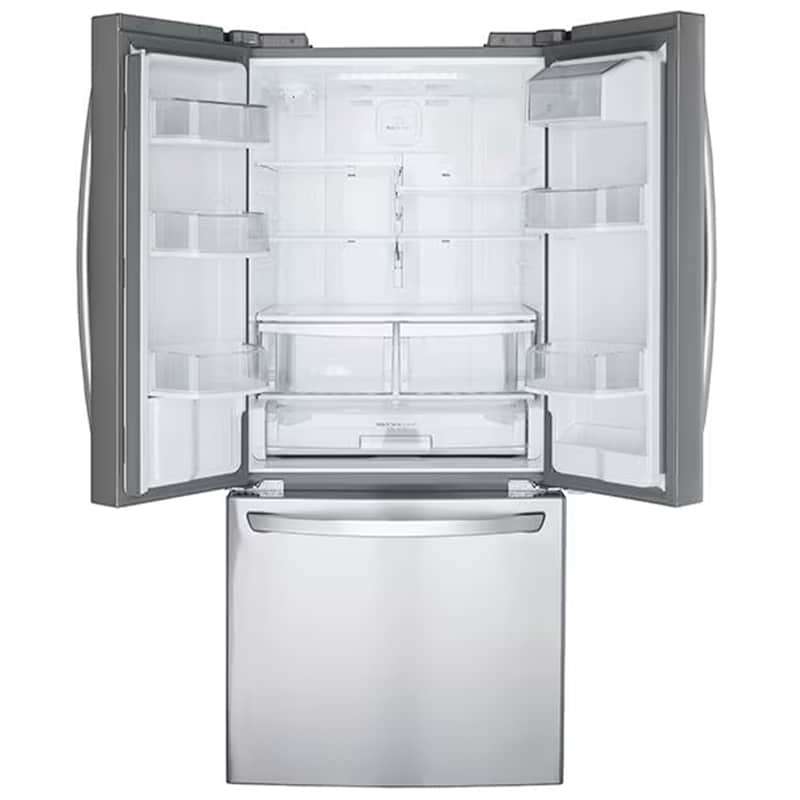 LG 30 in. 21.8 cu. ft. French Door Refrigerator with Ice & Water Dispenser - Stainless Steel, , hires