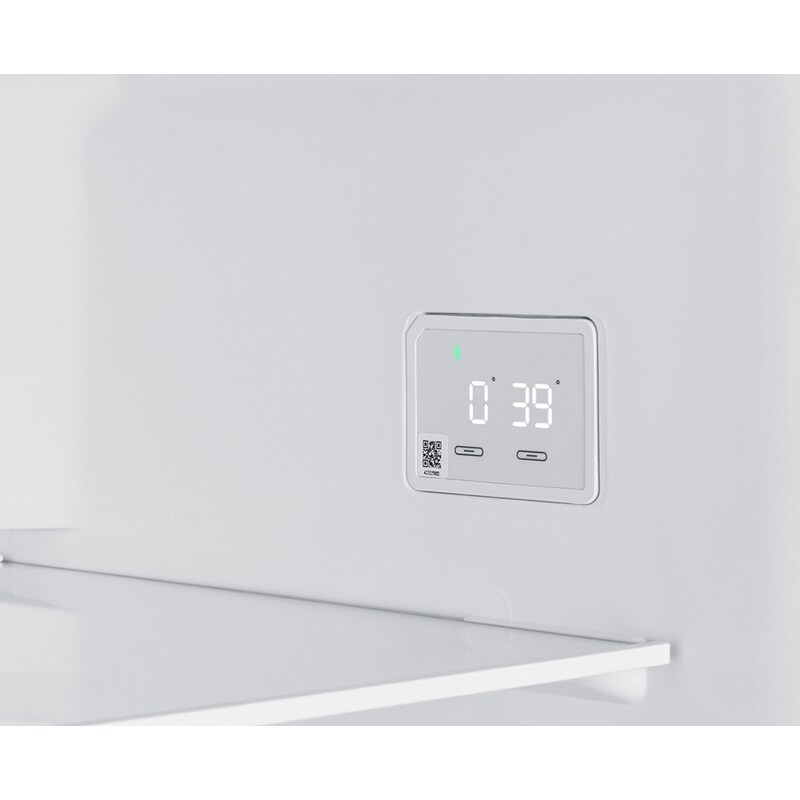 Summit 28 in. 14.3 cu. ft. Counter Depth Top Freezer Refrigerator - Stainless Steel, Stainless Steel, hires