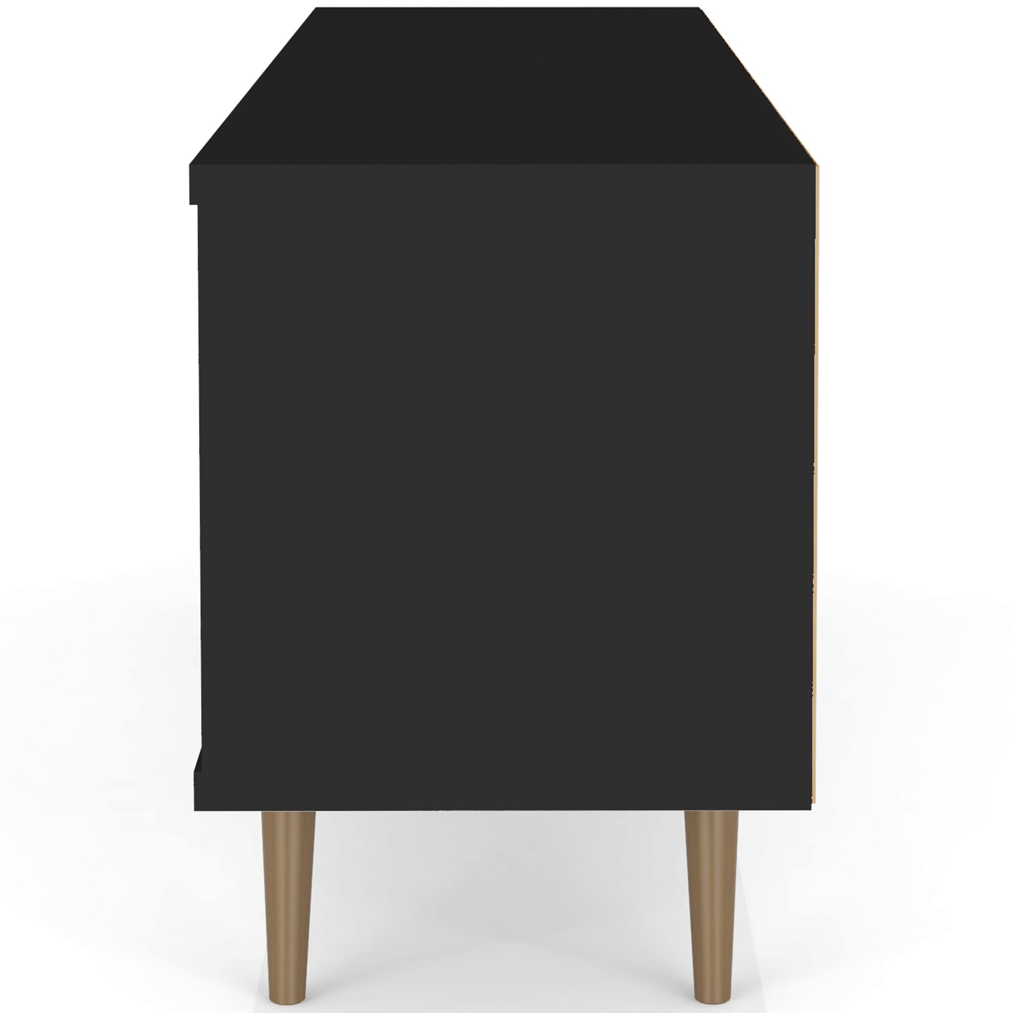 Manhattan Comfort Liberty 63" TV Stand - Black, , hires