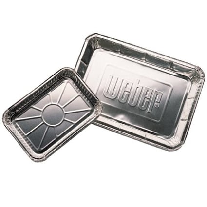 Weber Small Drip Pans - 10 Pack, , hires