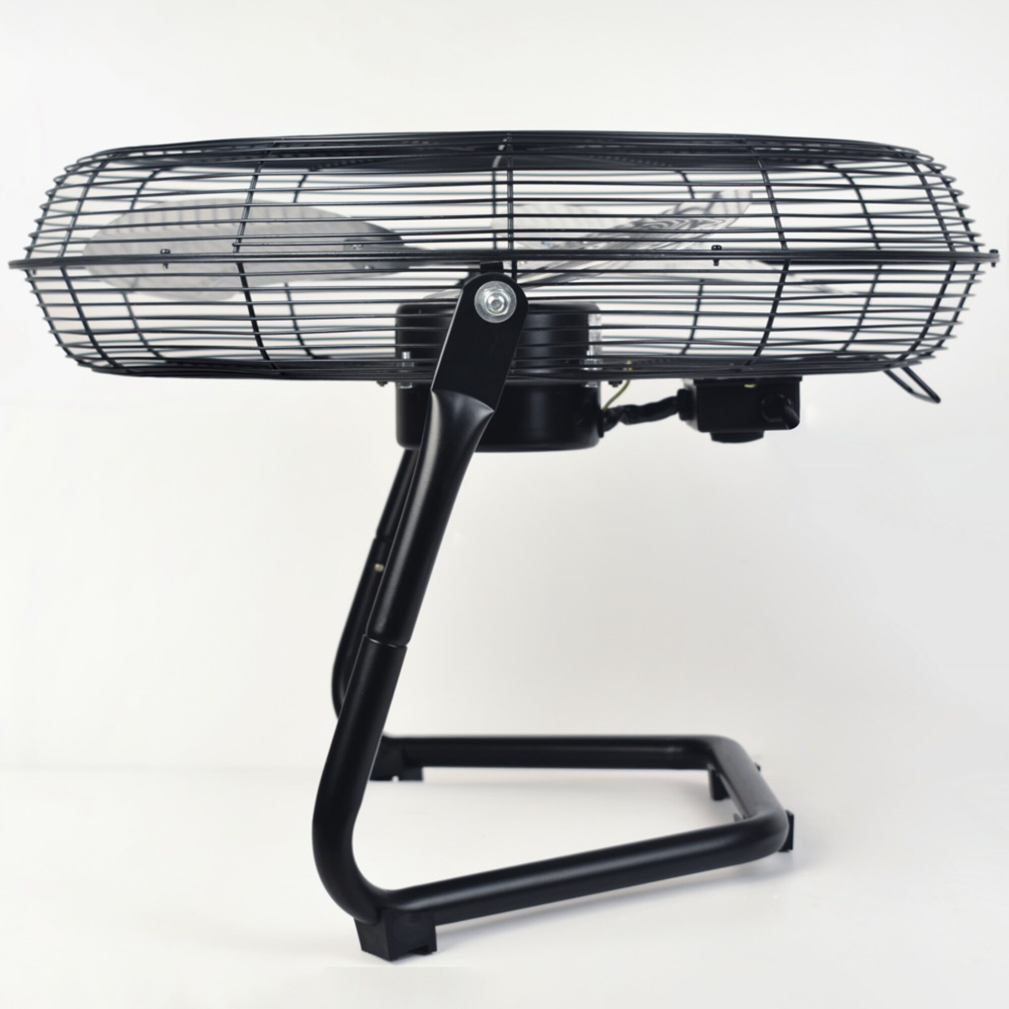 Lifesmart Floor Fan with 3 Speed Settings & Adjustable Tilt - Black, , hires