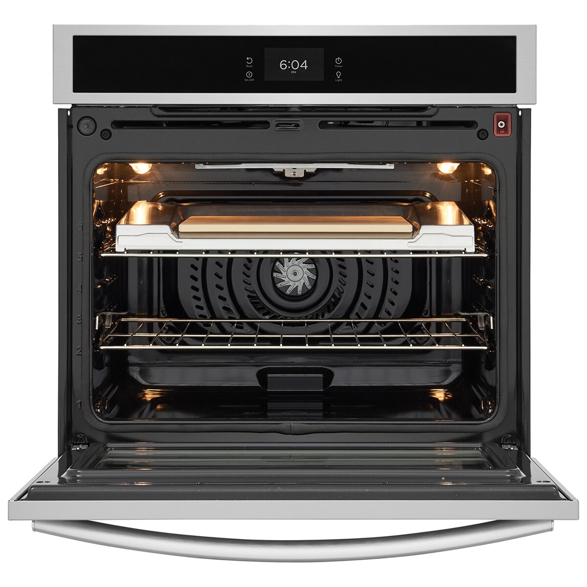 Frigidaire Gallery 30 in. 5.3 cu. ft. Smart Steam Electric Single Wall Oven with True European Convection - Stainless Steel, , hires